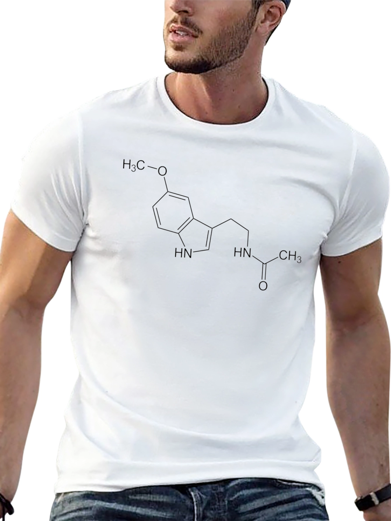 Molecular T-Shirt - Serotonin Design