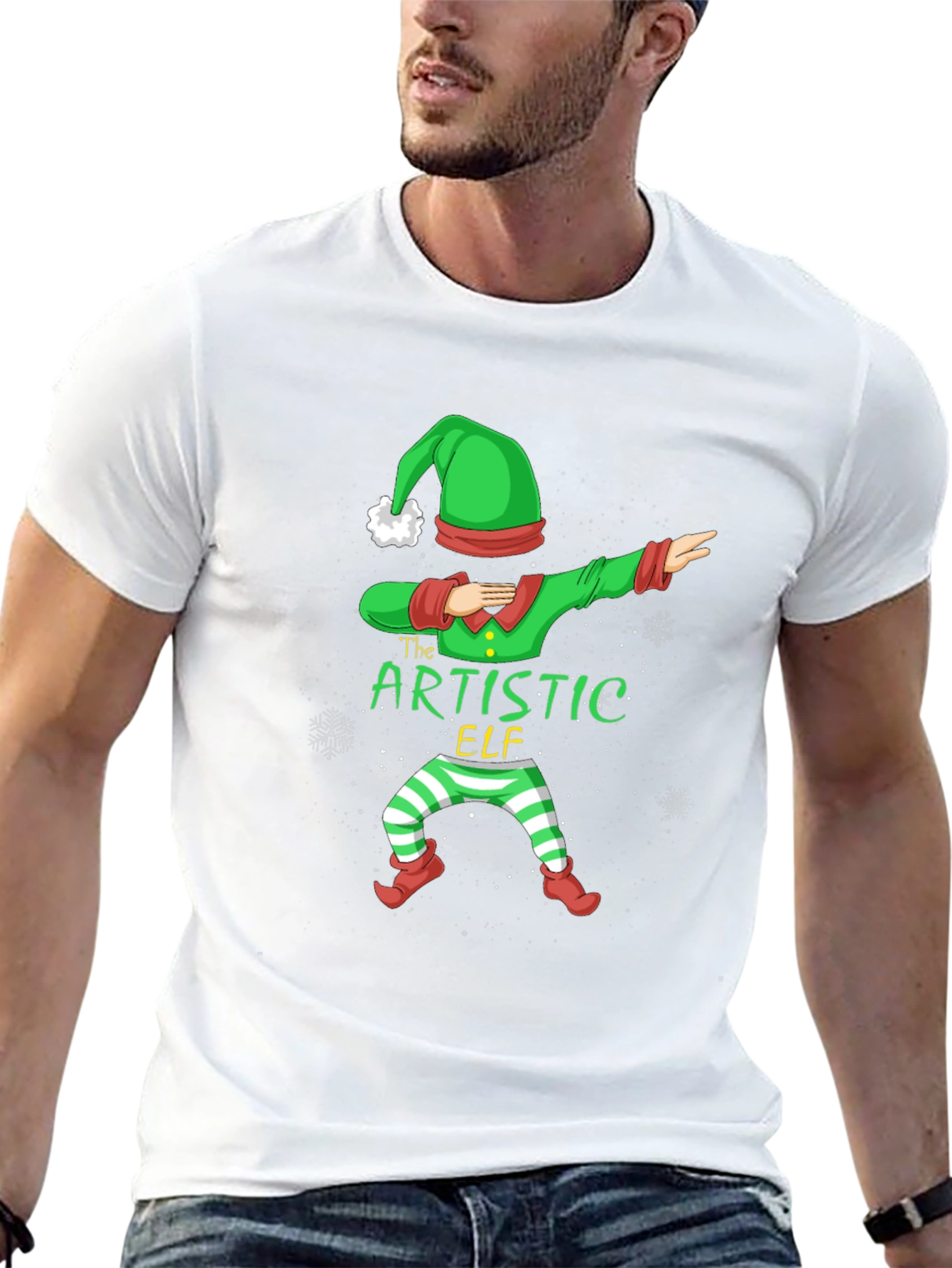 Artistic Elf T-Shirt - Holiday Dab