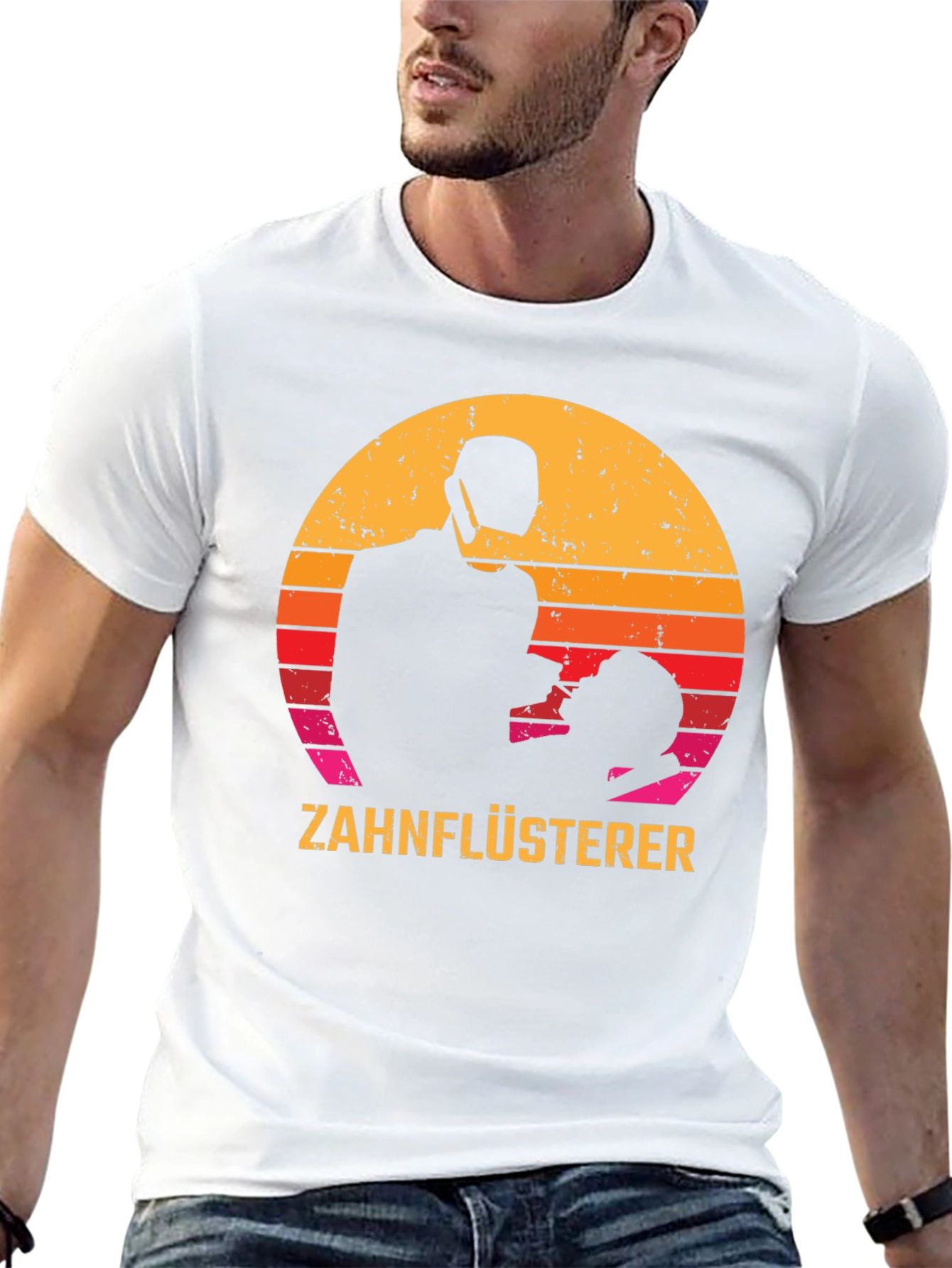 Zahnflüsterer Dentist Retro T-Shirt