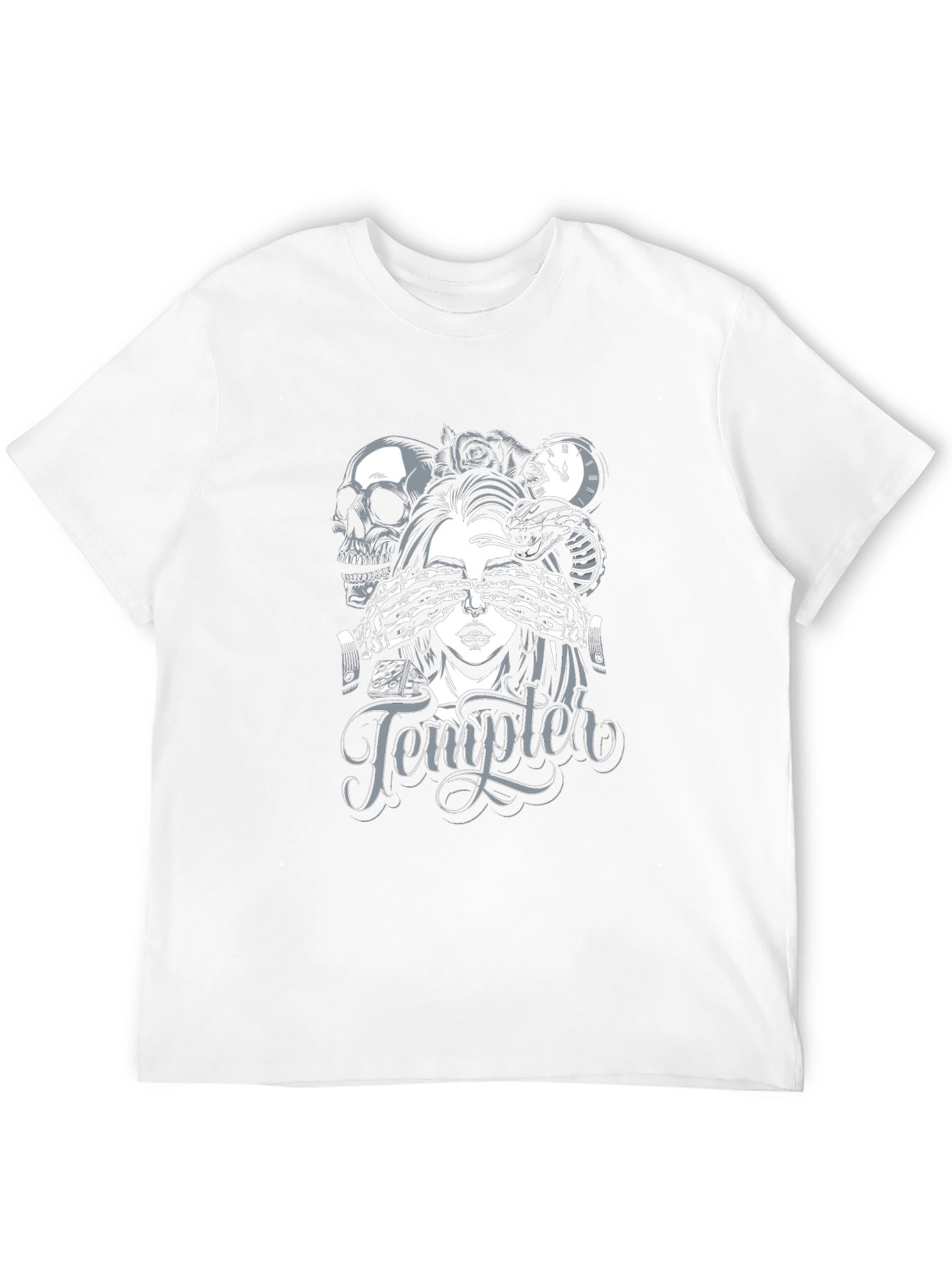 Templer Graphic Print Black T-Shirt