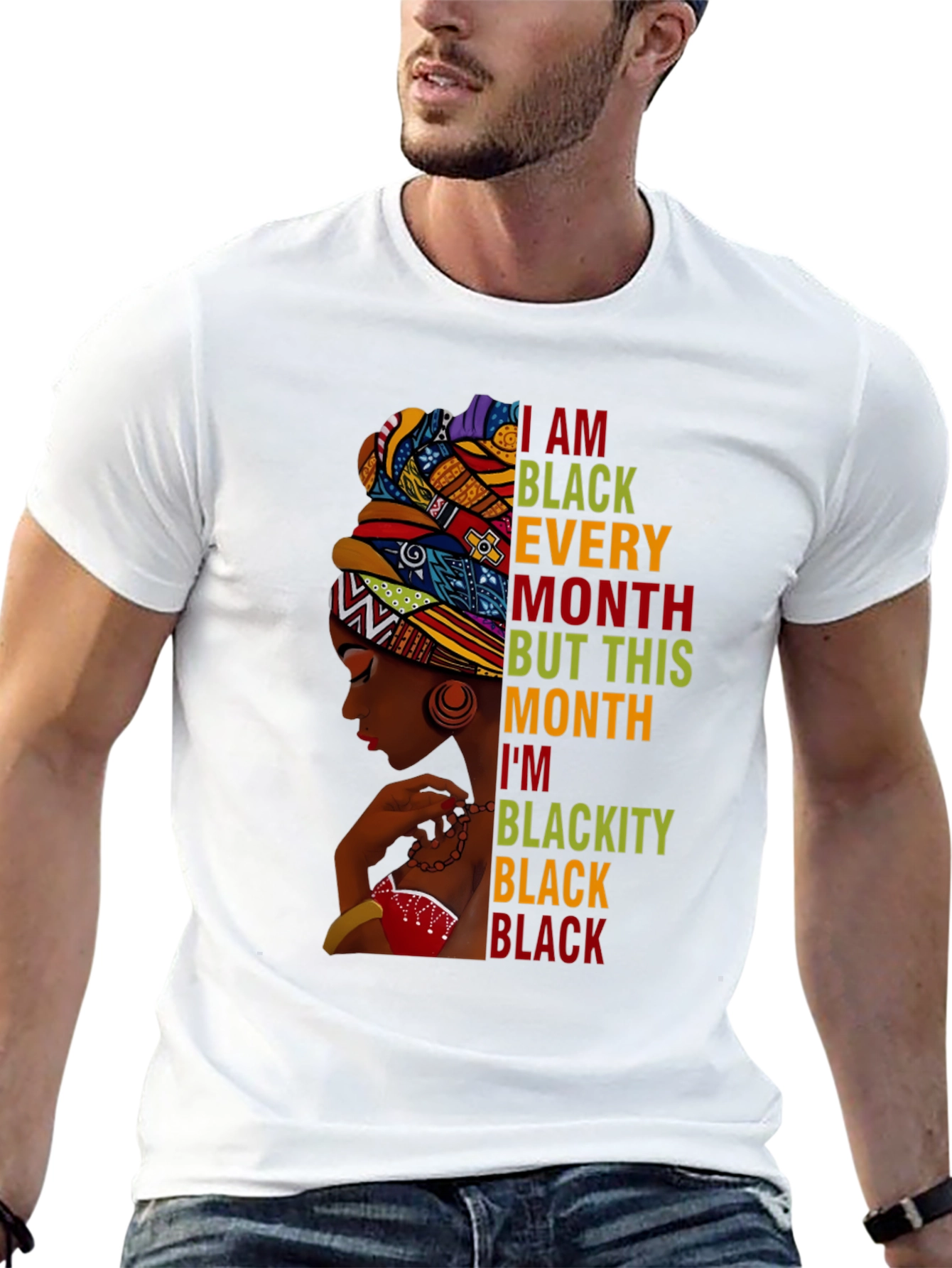Black Pride T-Shirt - Every Month Blackity Black