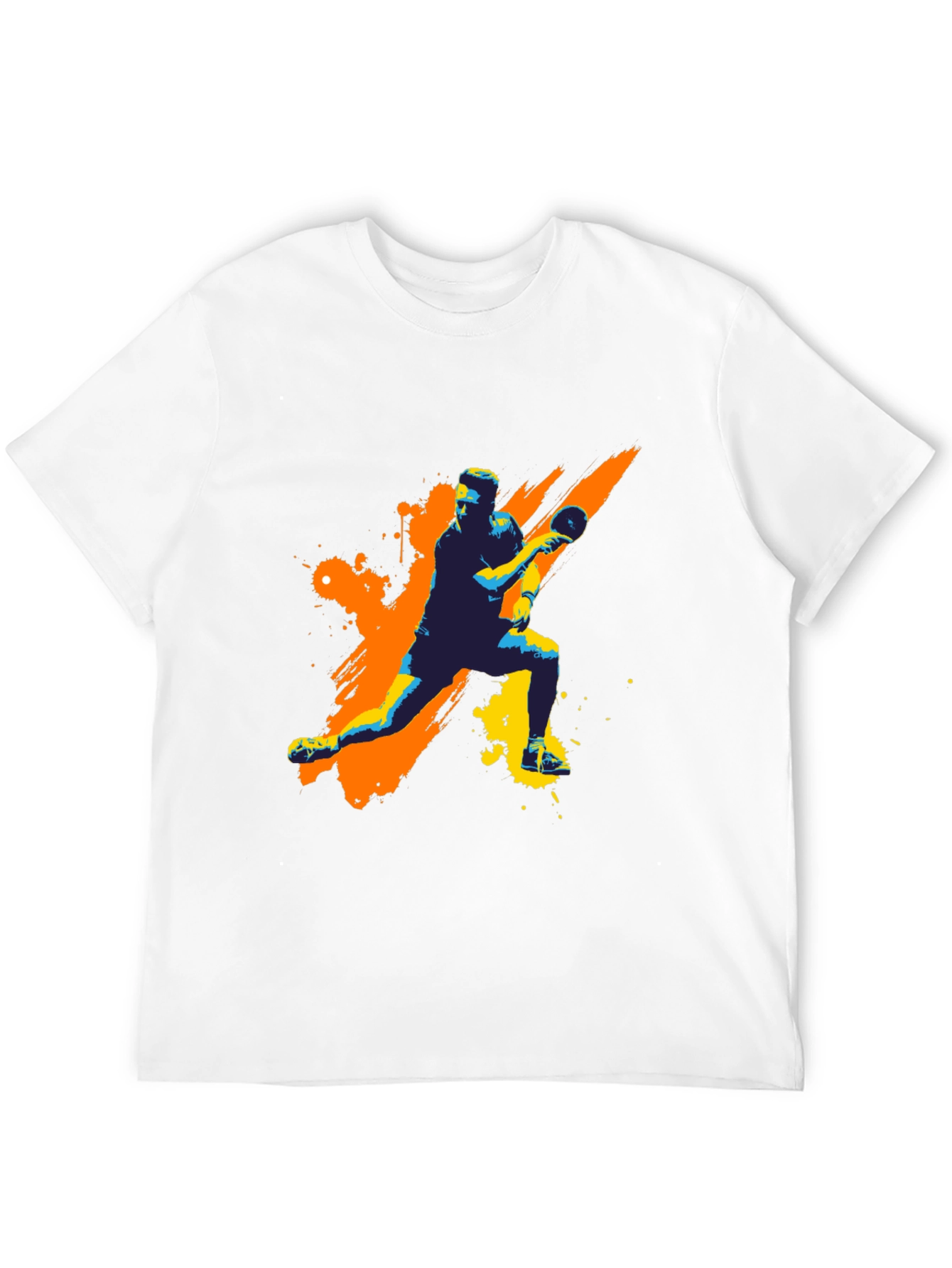 Ping Pong Player Graphic T-Shirt