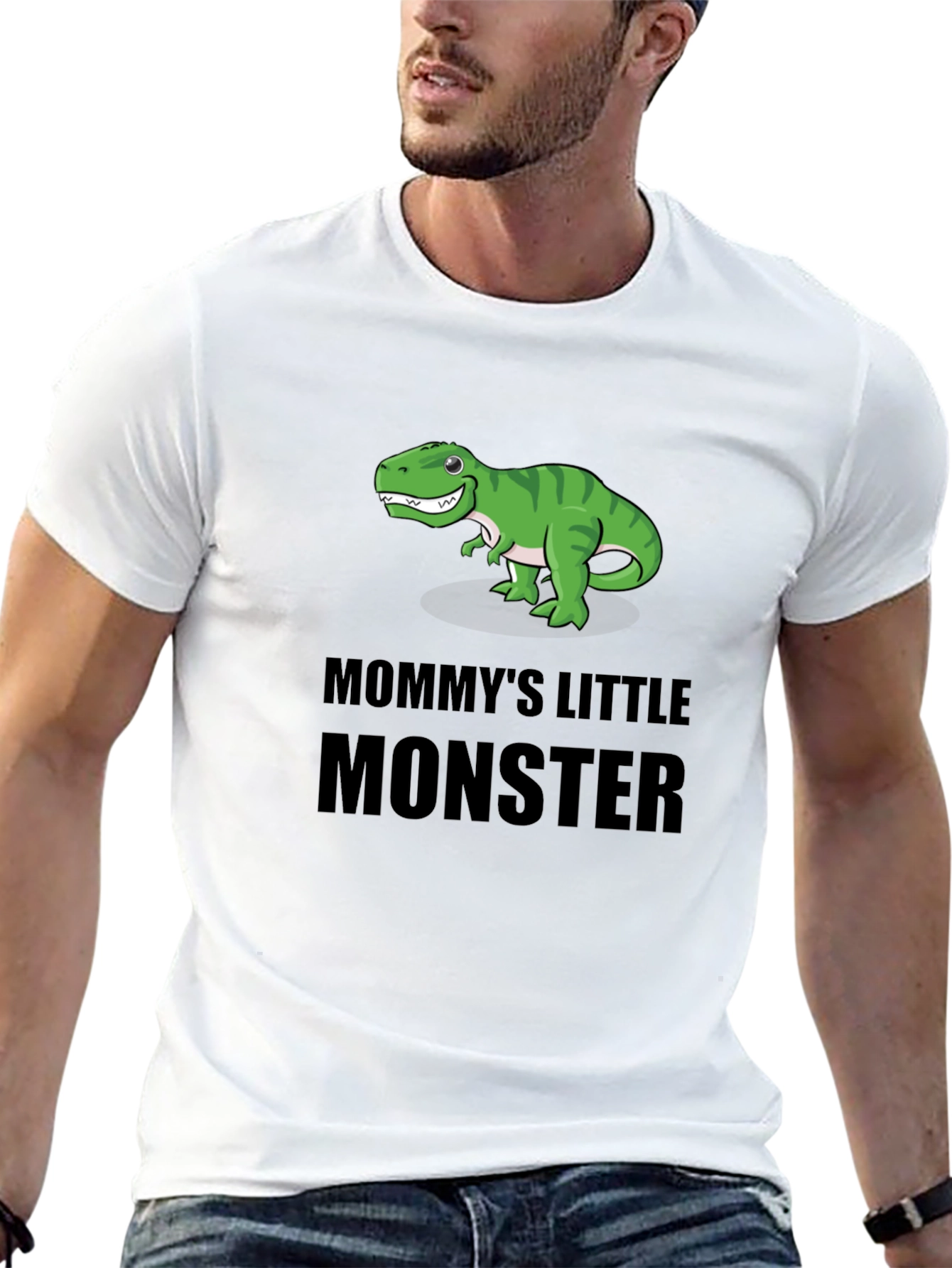 Mommys Little Monster Dinosaur T-Shirt