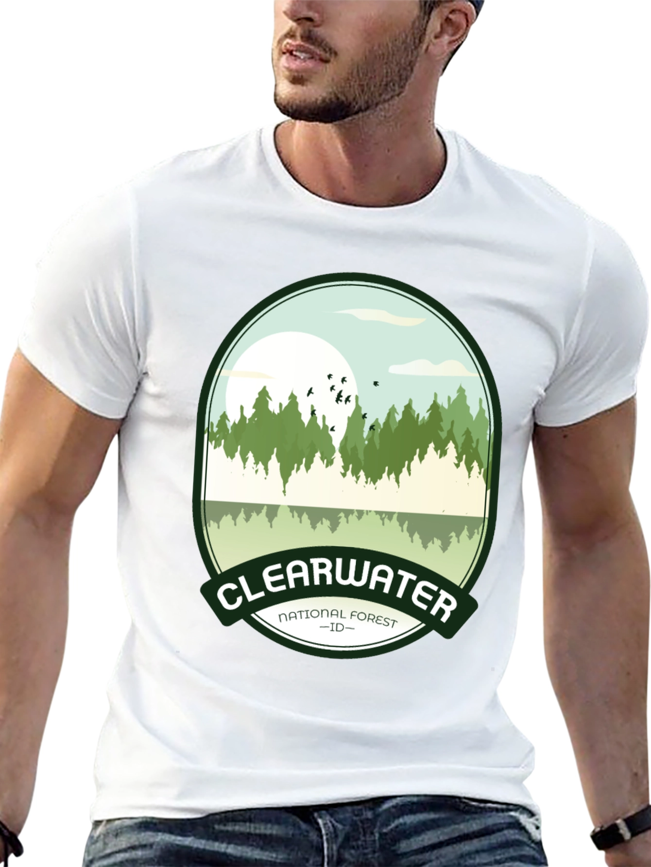 Clearwater National Forest Graphic T-Shirt