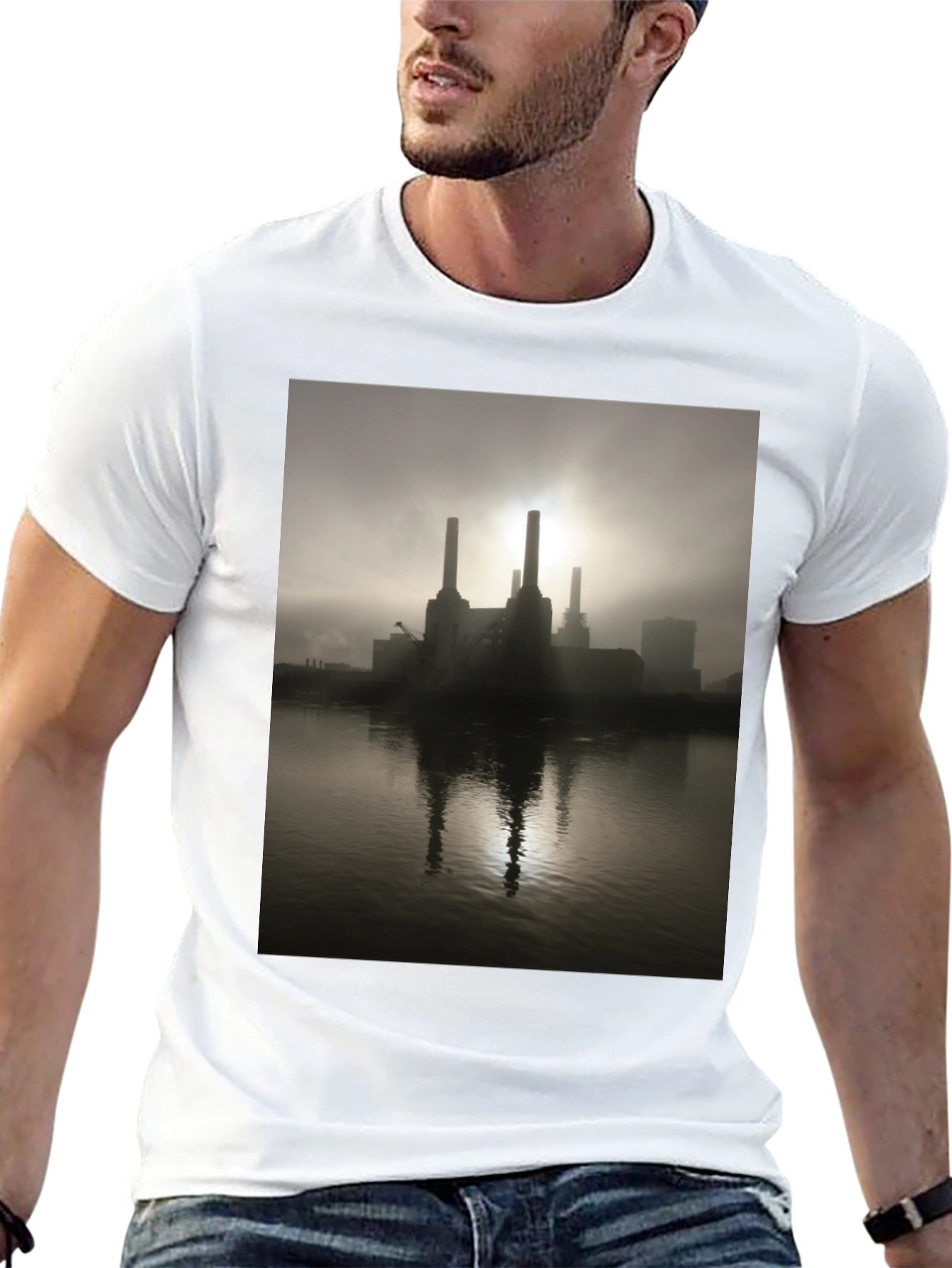 Industrial Silhouette T-Shirt