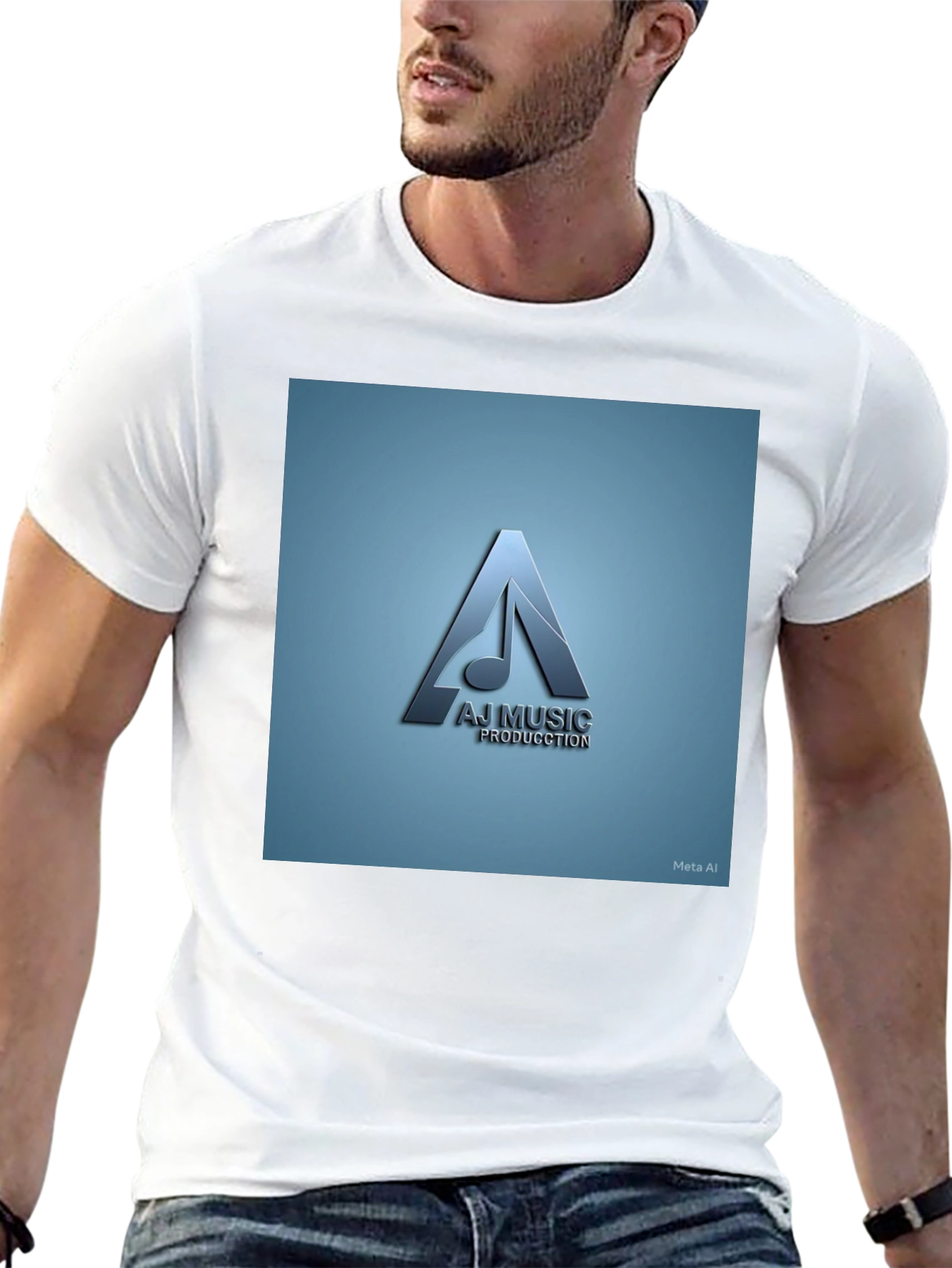 AJ Music Production Black T-Shirt