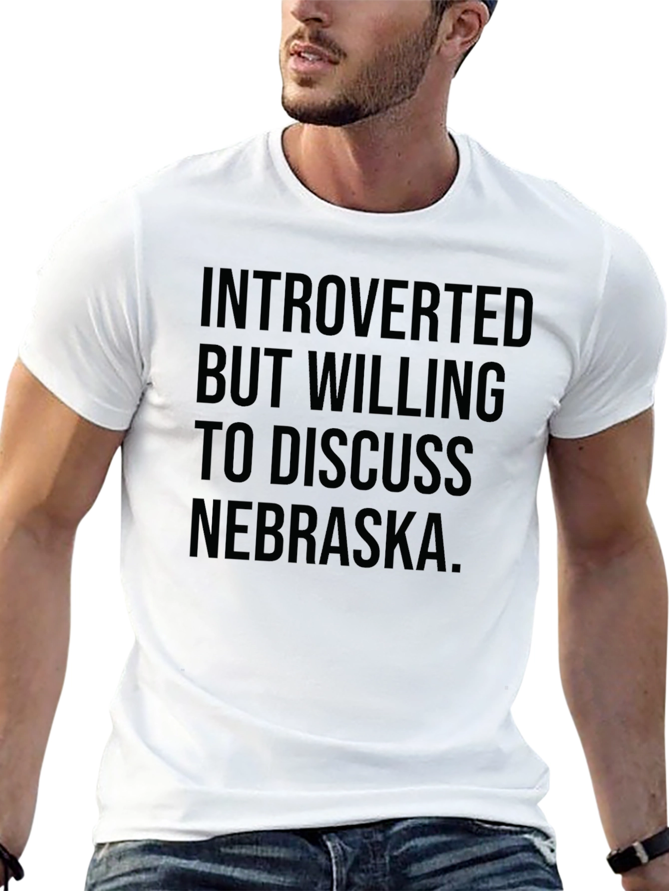 Introverted Nebraska Fan T-Shirt