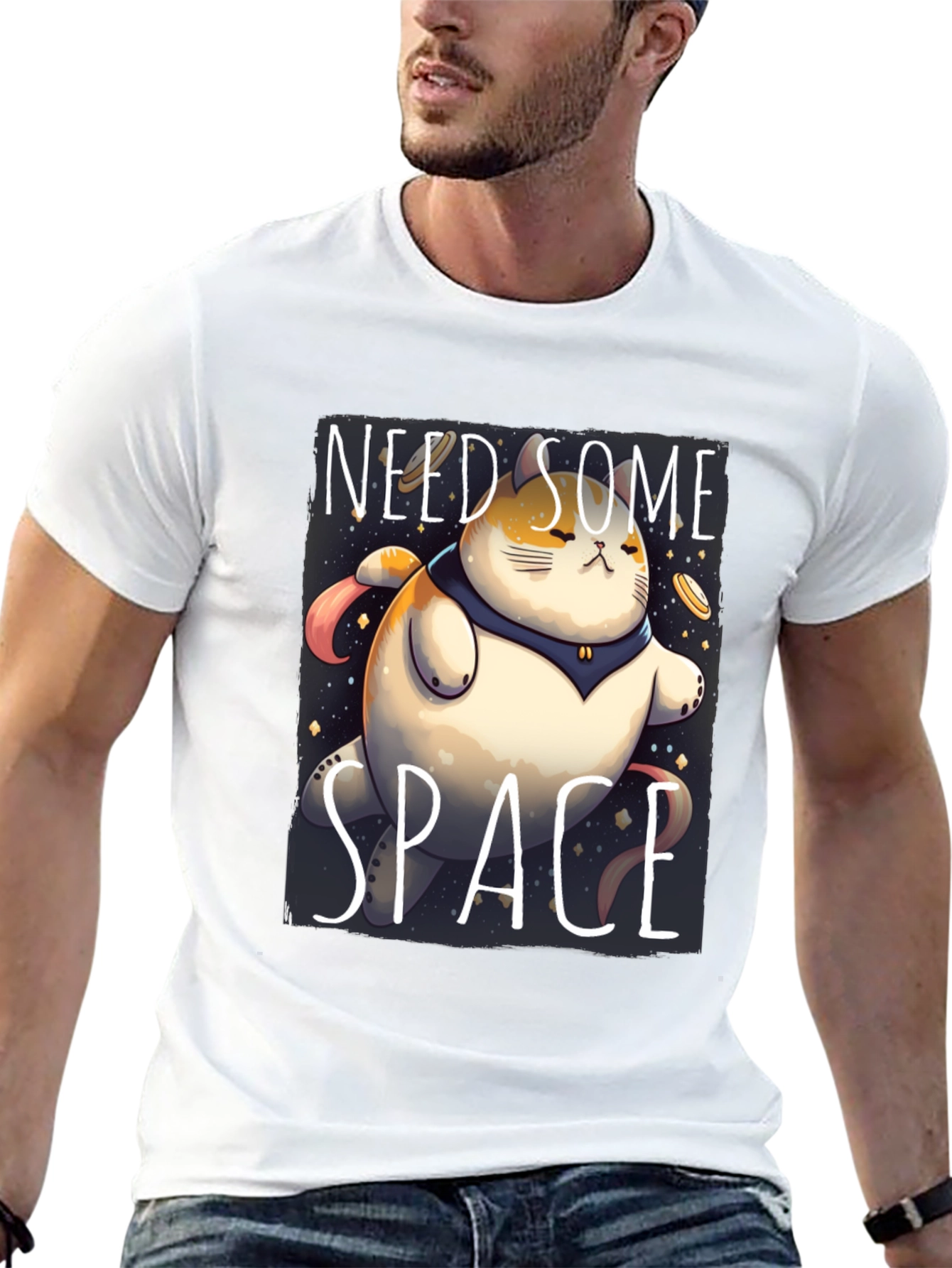 Need Some Space Cat T-Shirt