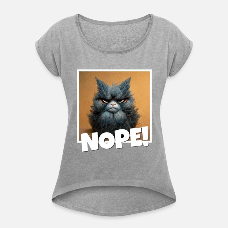 3d cat grumpy Coffee I hate people good morning