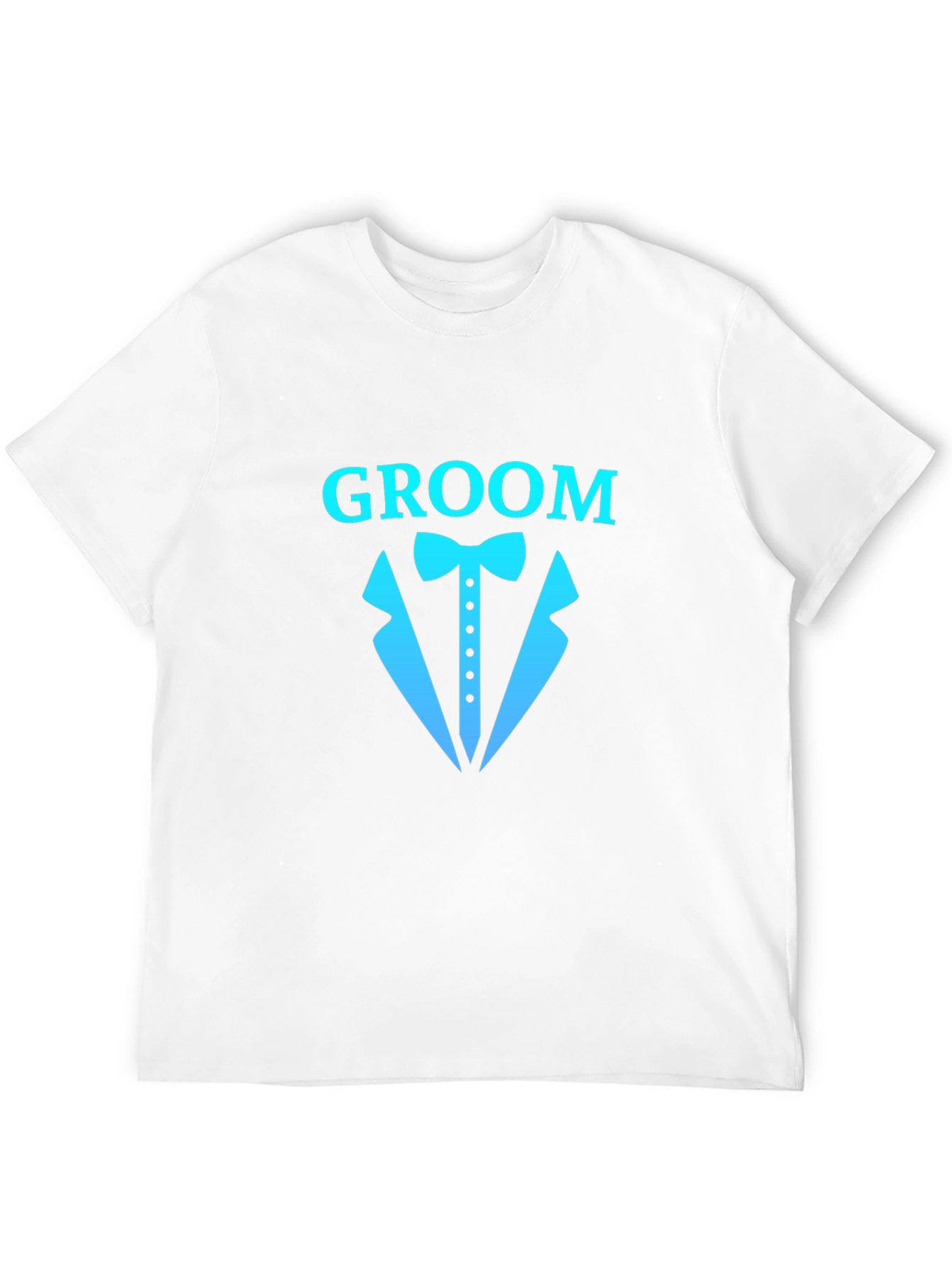 Groom Tuxedo Graphic T-Shirt - Wedding Party Tee