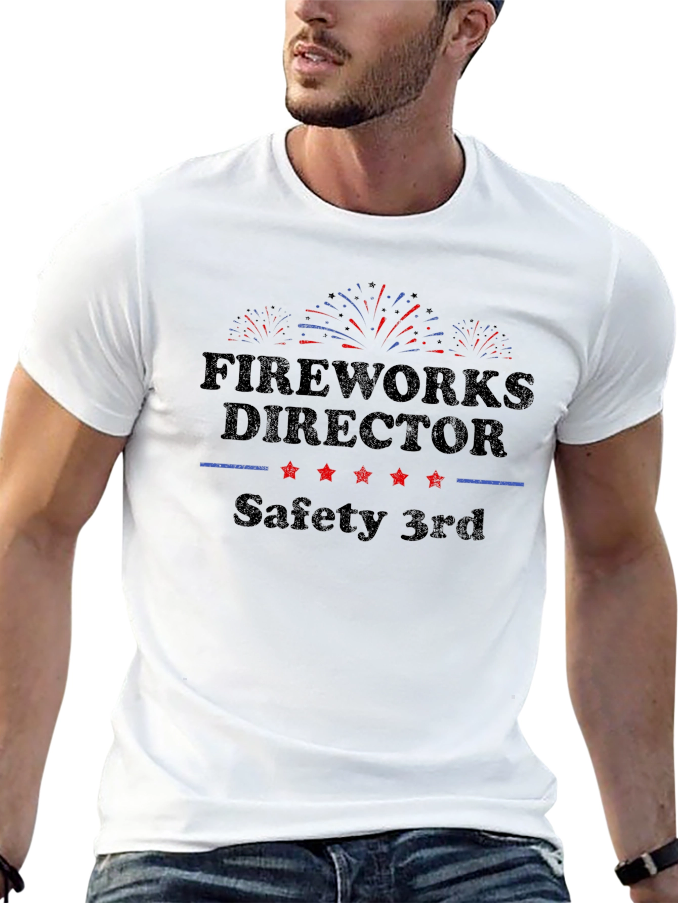 Fireworks Director Safety 3rd T-Shirt