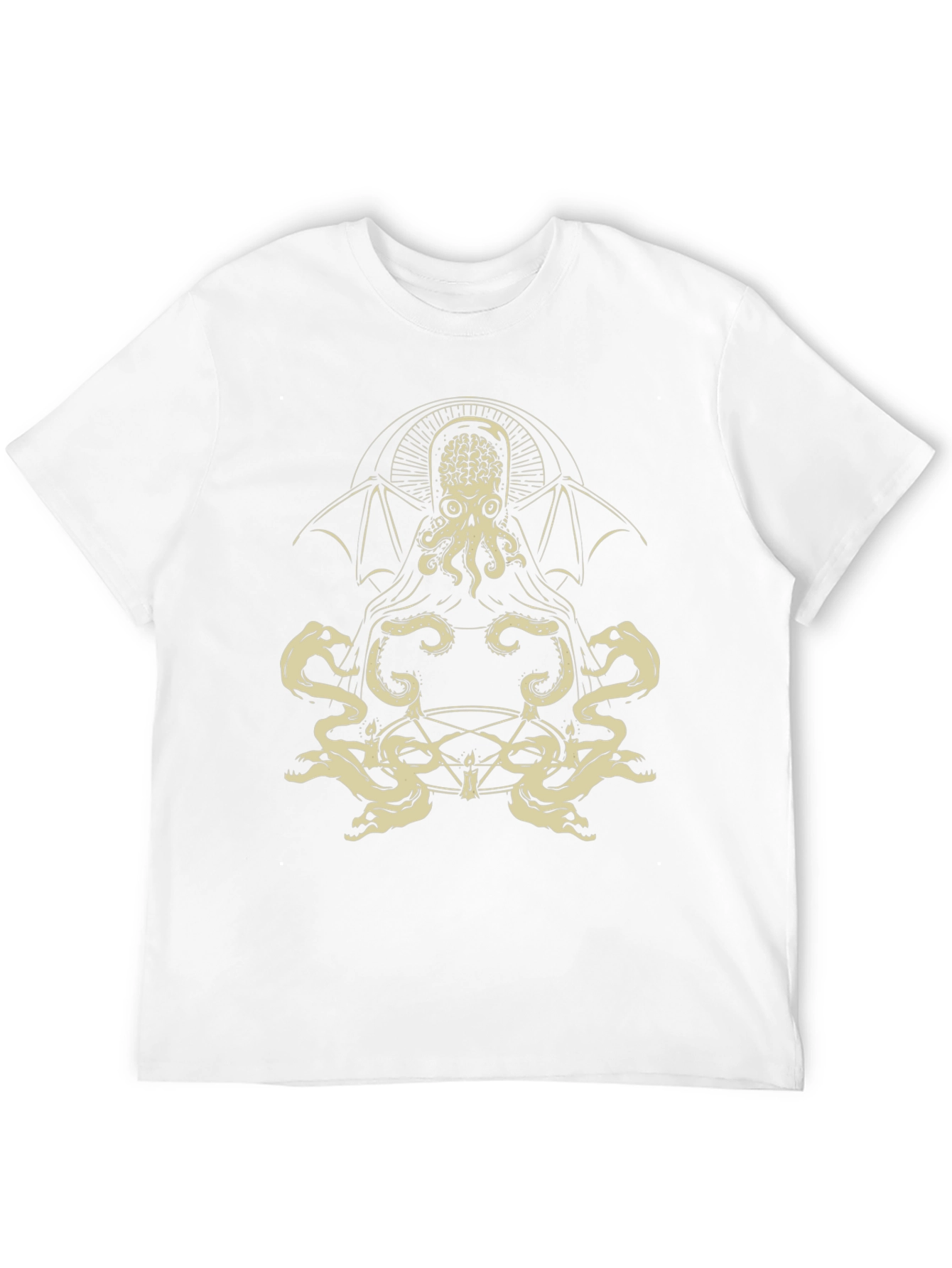 Cthulhu Graphic T-Shirt - Occult Tentacle Tee