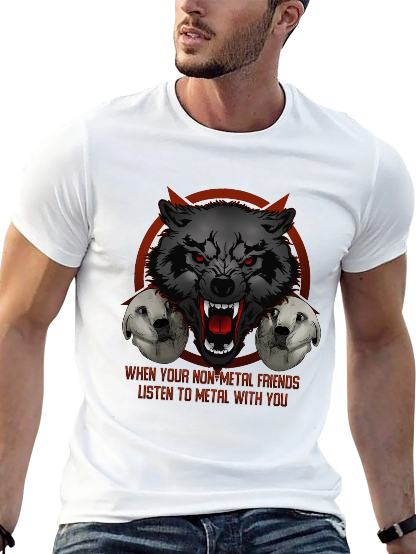 Metal Friends Graphic T-Shirt