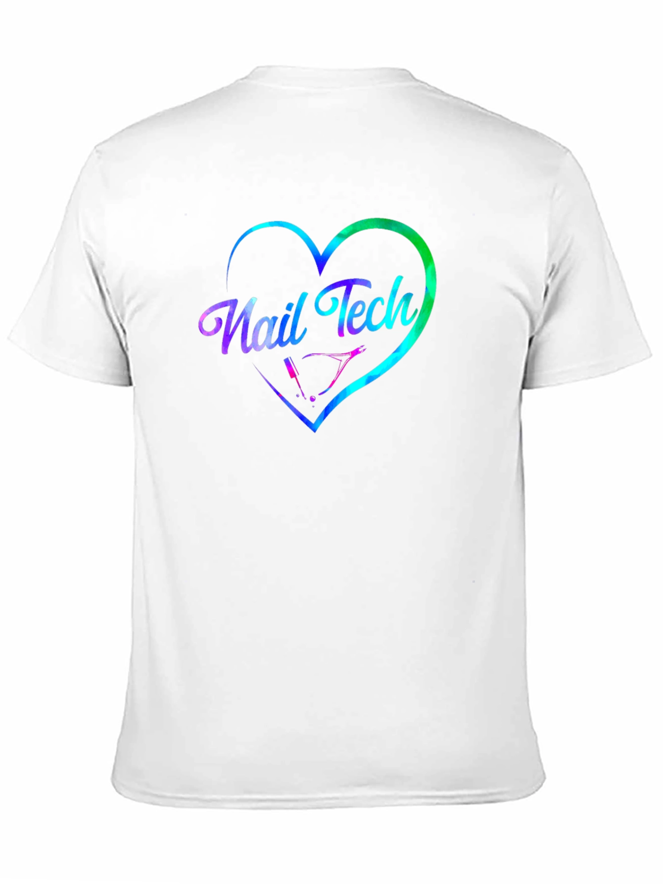 Nail Tech Heart Graphic Tee