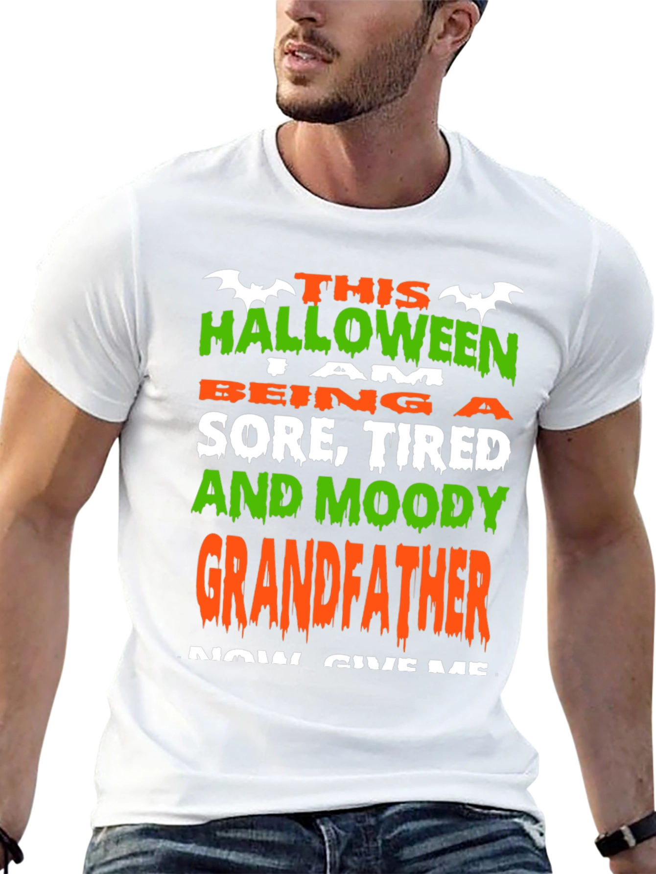 Funny Halloween Grandfather T-Shirt