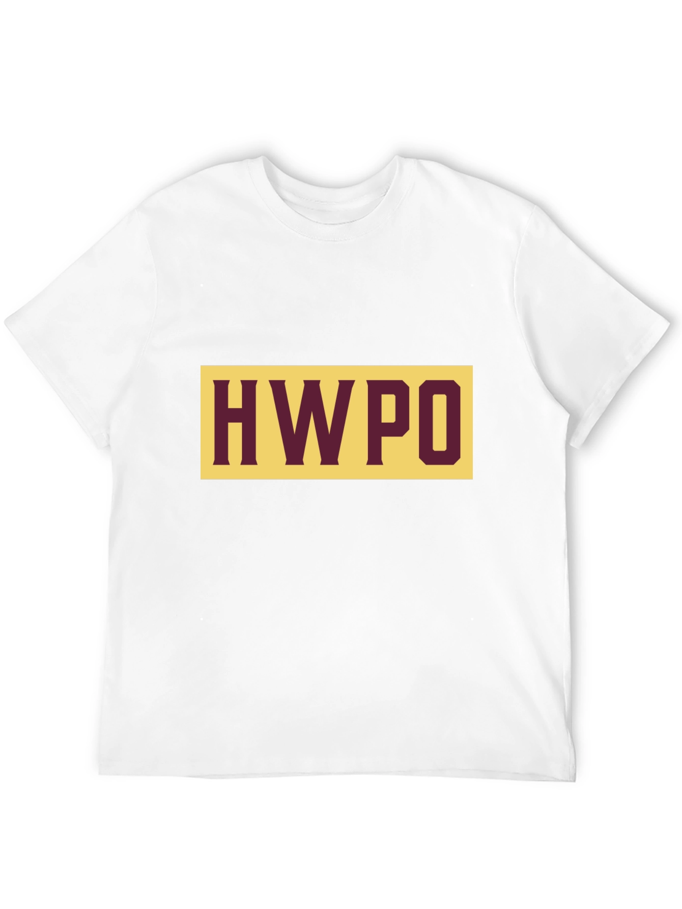 HWPO Graphic Tee - Black Casual Style