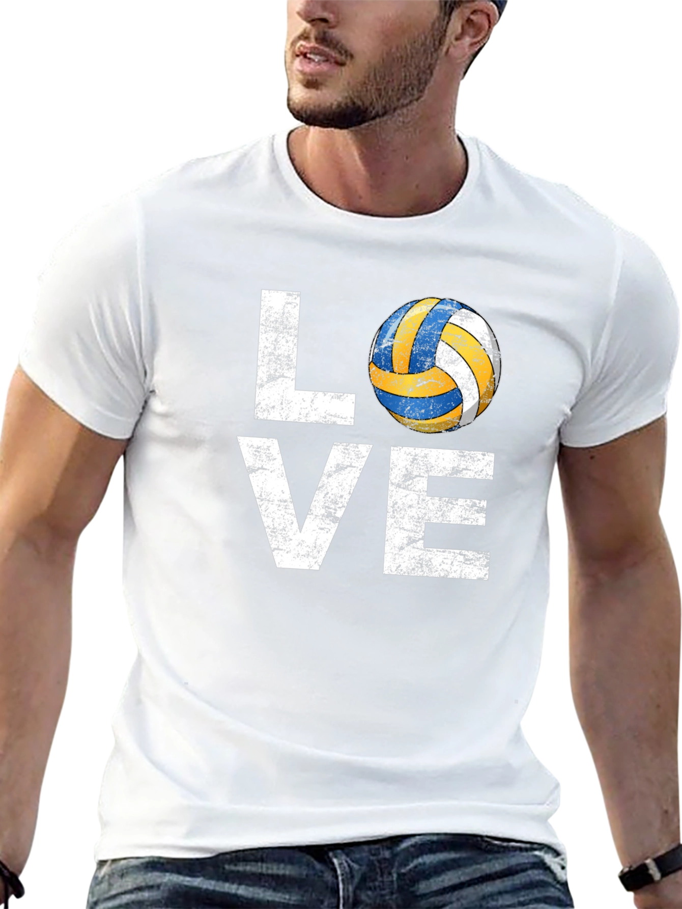 Love Volleyball Graphic T-Shirt