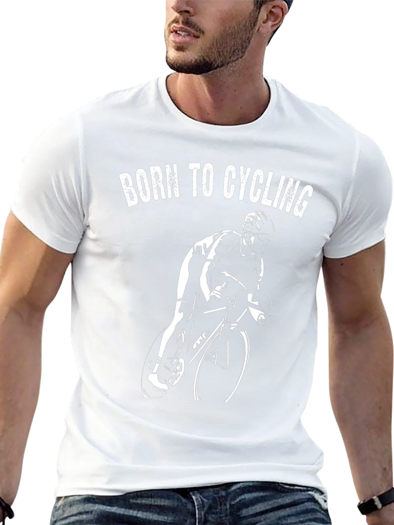 Born To Cycling Graphic Tee