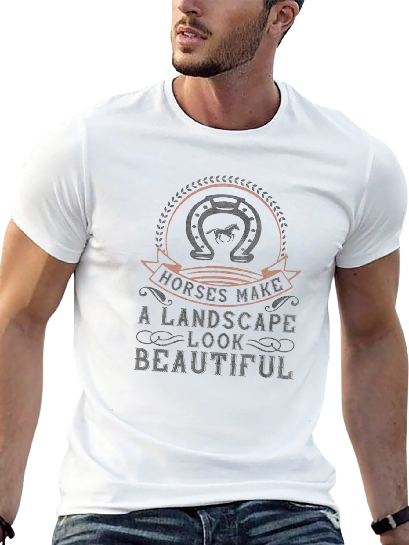 Horses Make a Landscape Beautiful T-Shirt