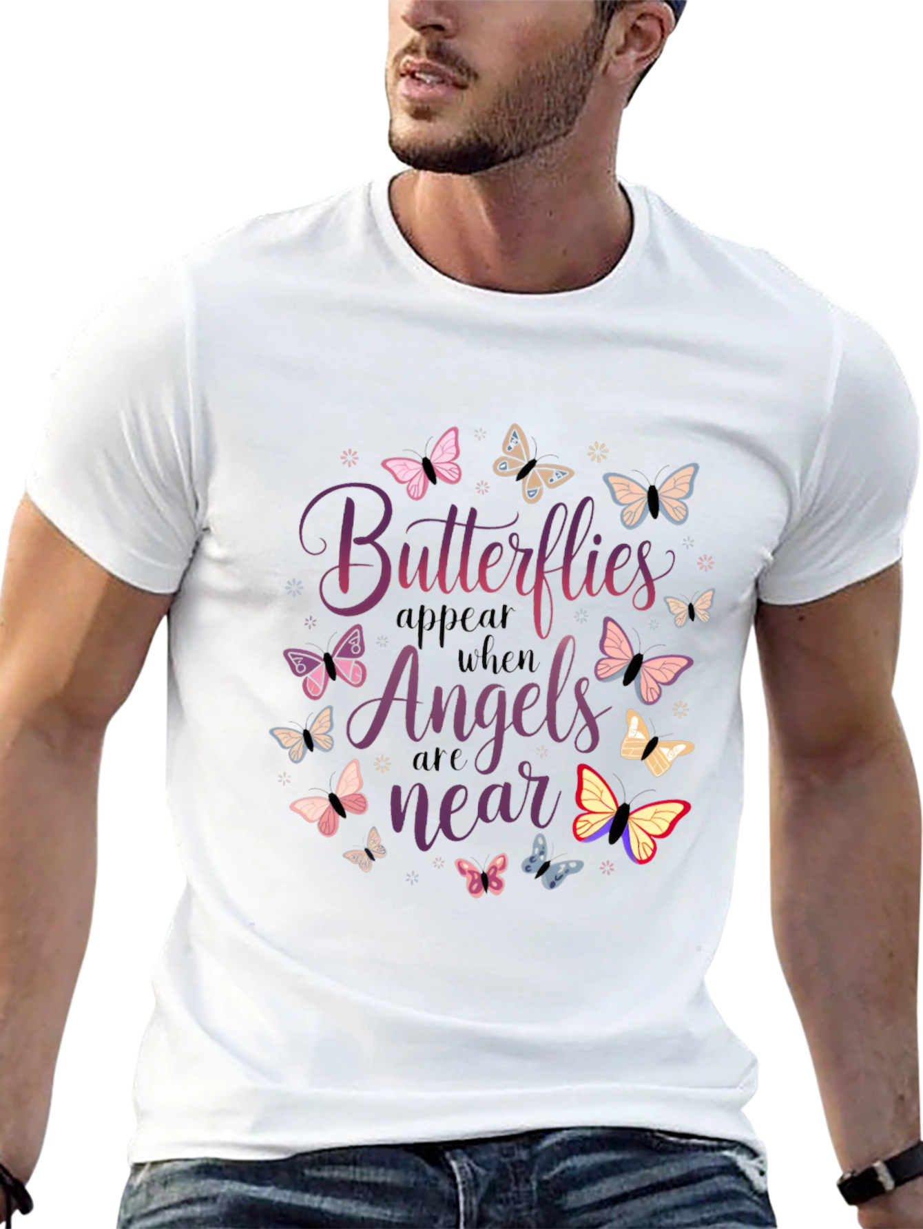 Butterfly Angels Graphic T-Shirt