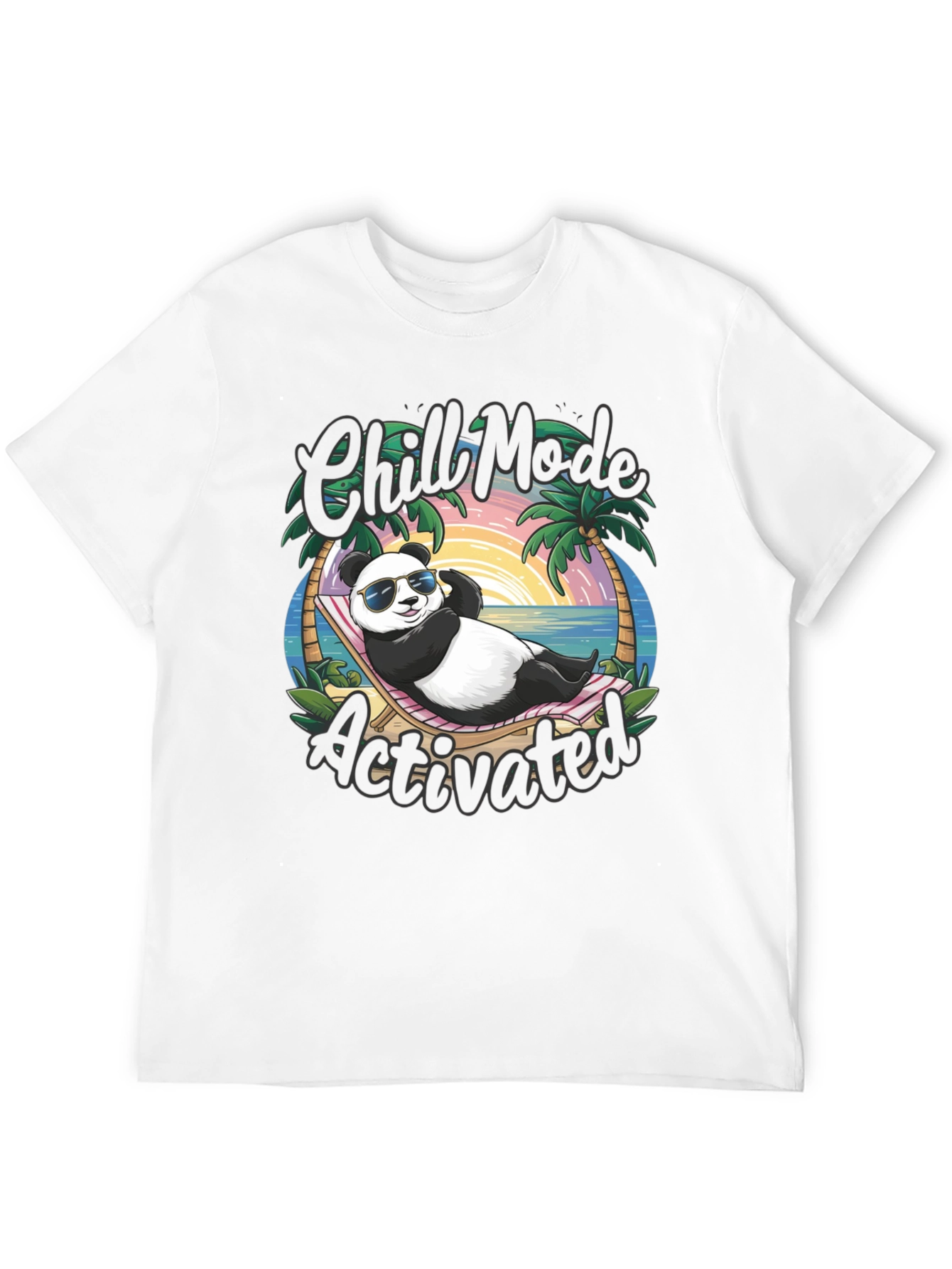 Chill Mode Panda T-Shirt