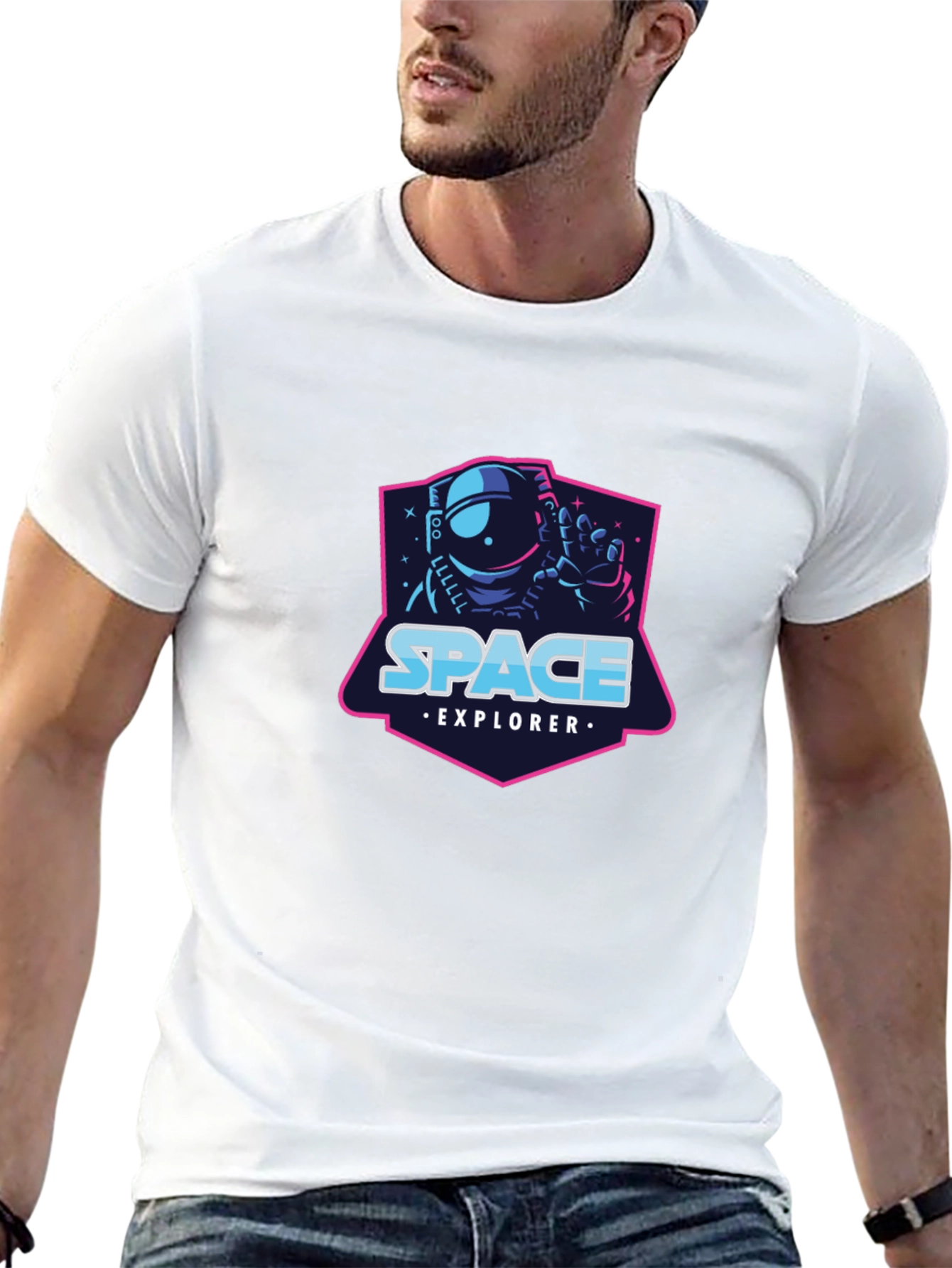 Space Explorer Graphic T-Shirt
