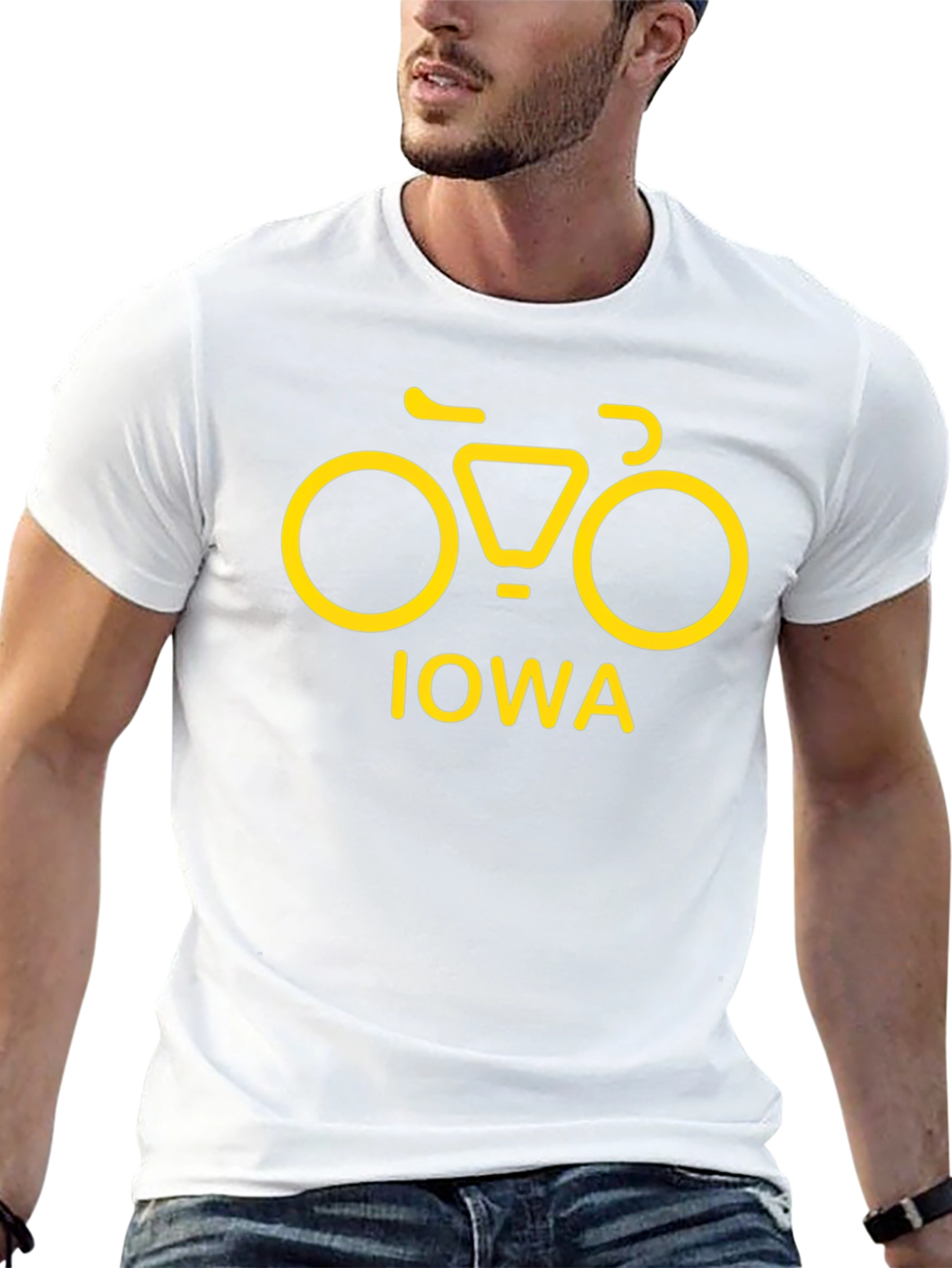 Iowa Bike Graphic T-Shirt