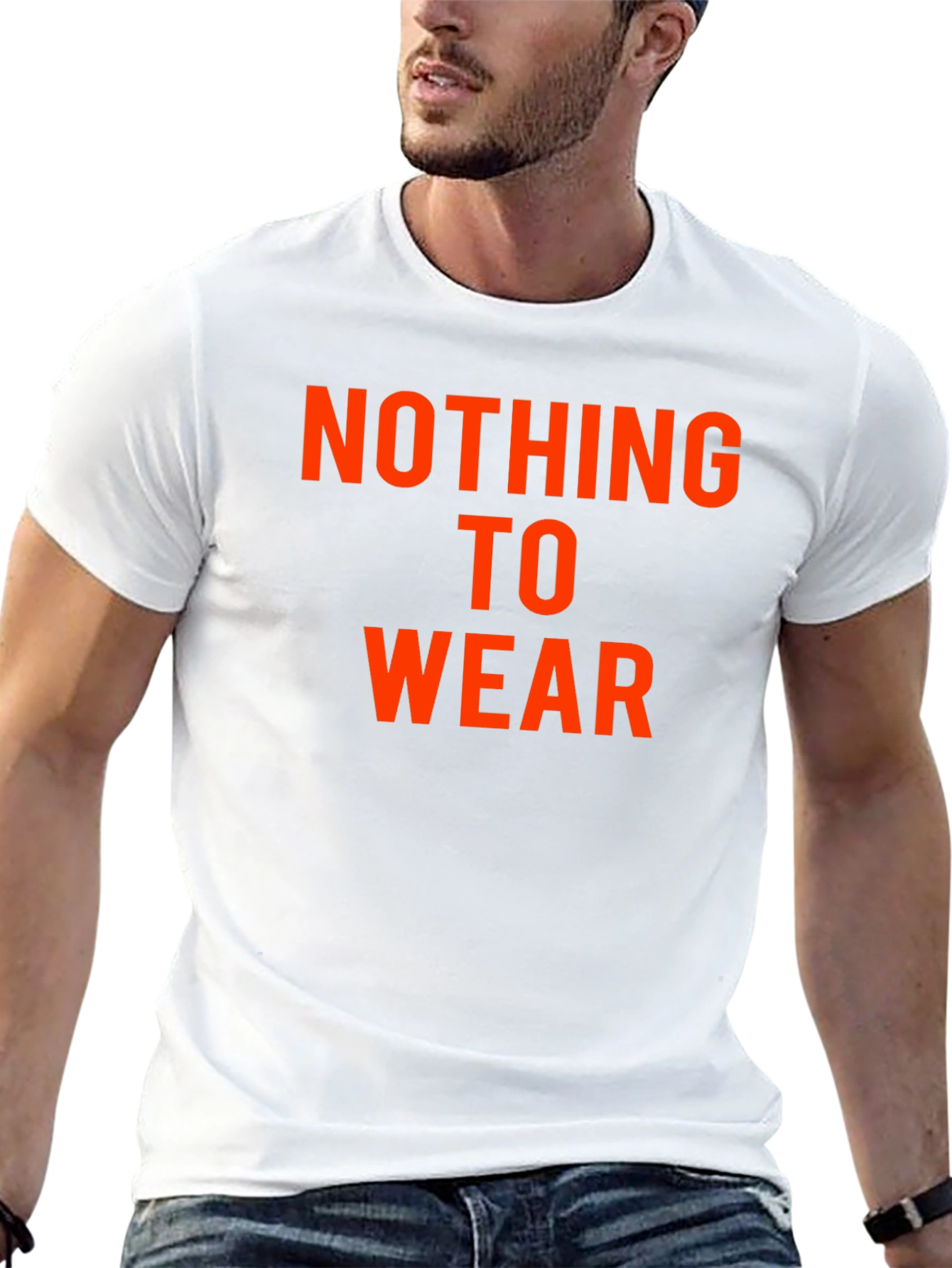 Nothing to Wear T-Shirt - Black Tee