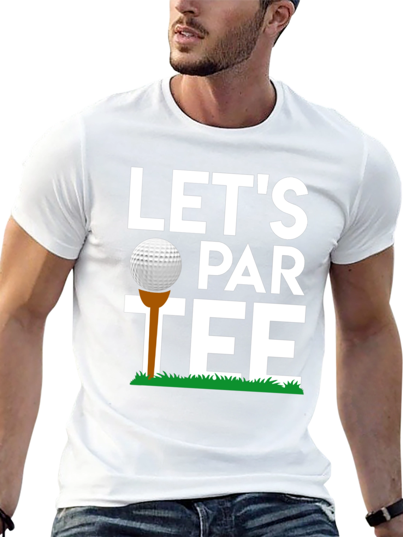 Lets Par-Tee Golf T-Shirt Funny Golfing Tee