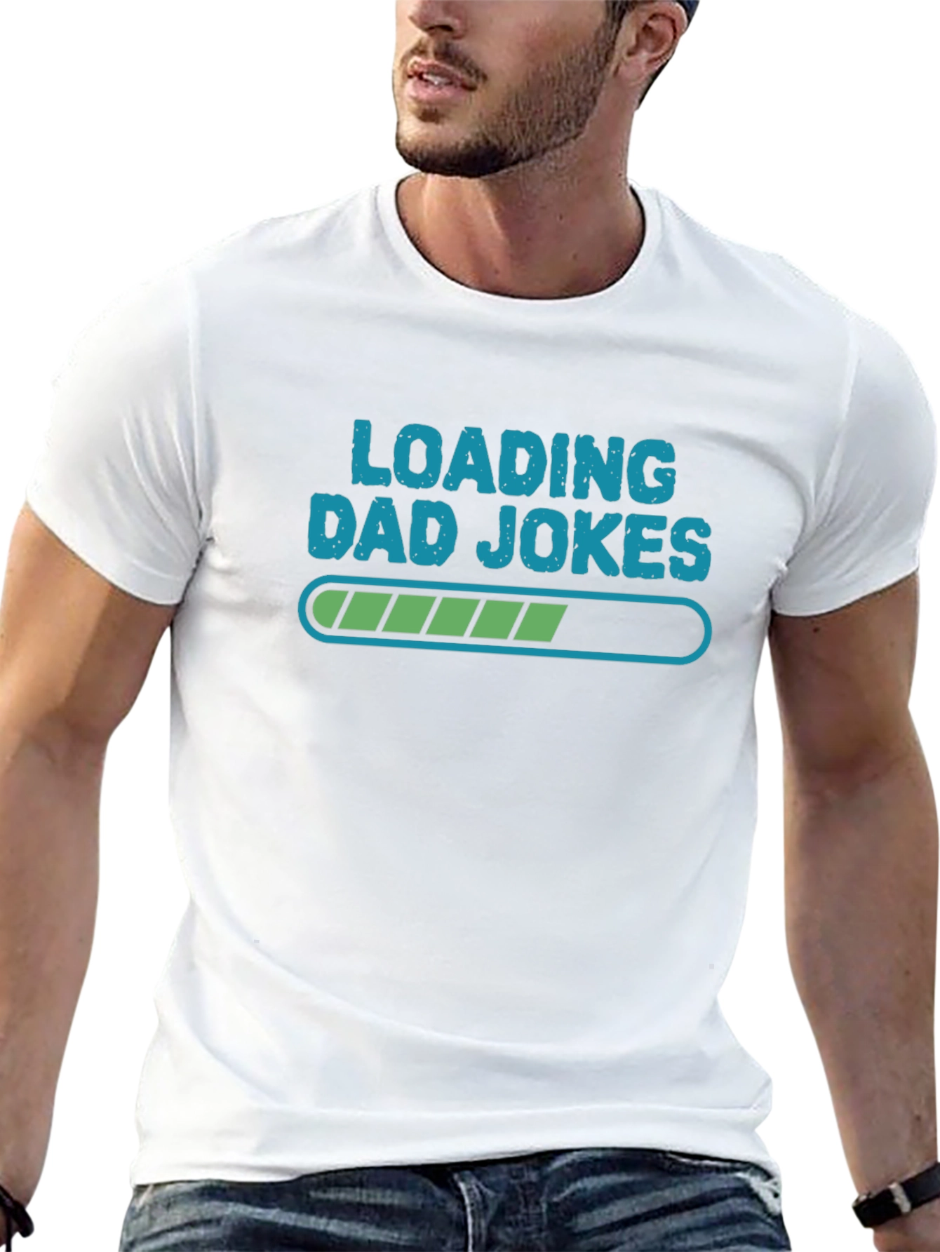 Loading Dad Jokes T-Shirt - Funny Fathers Day Gift
