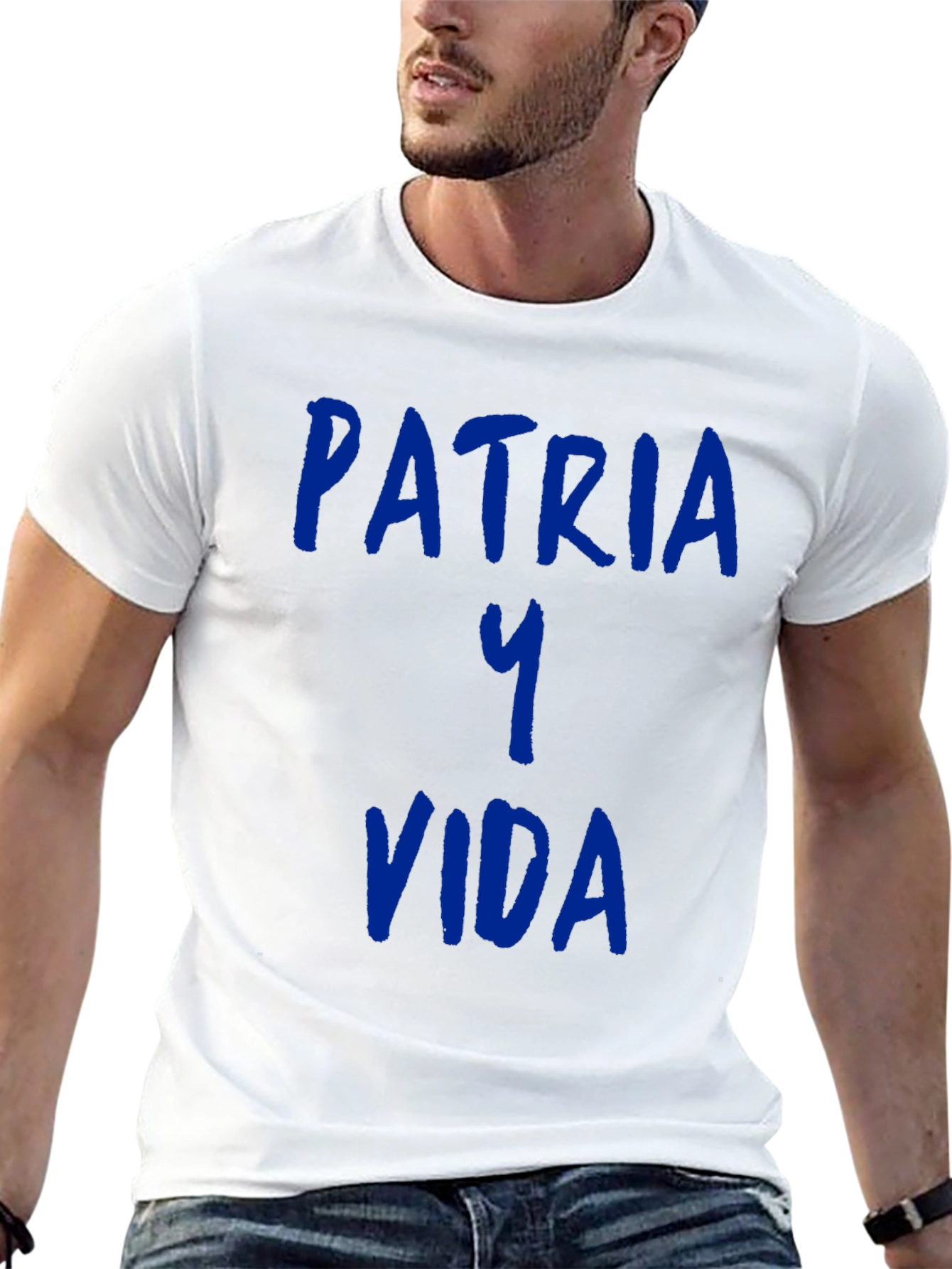 Patria Y Vida Black T-Shirt - Freedom & Life