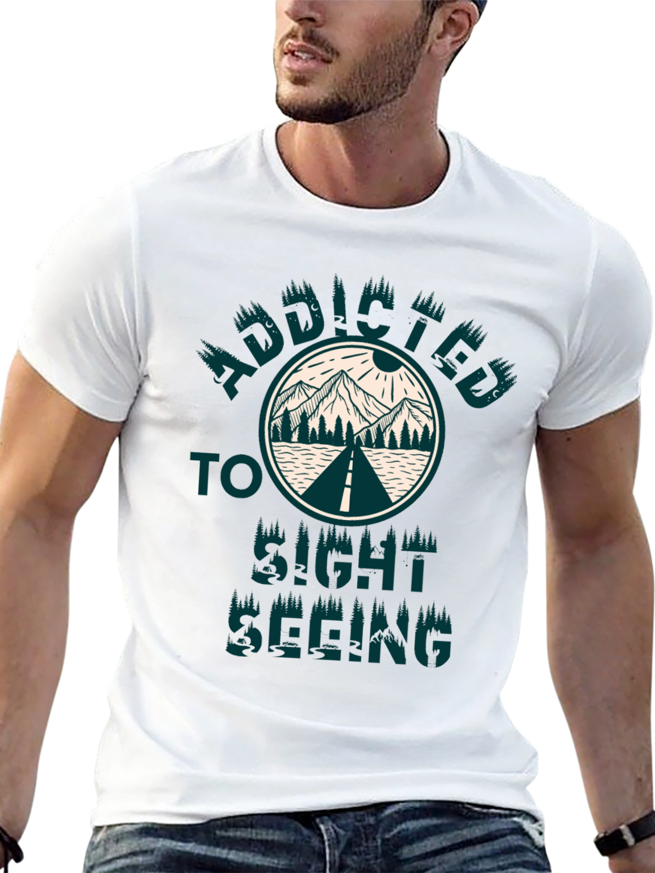 Addicted to Sightseeing T-Shirt