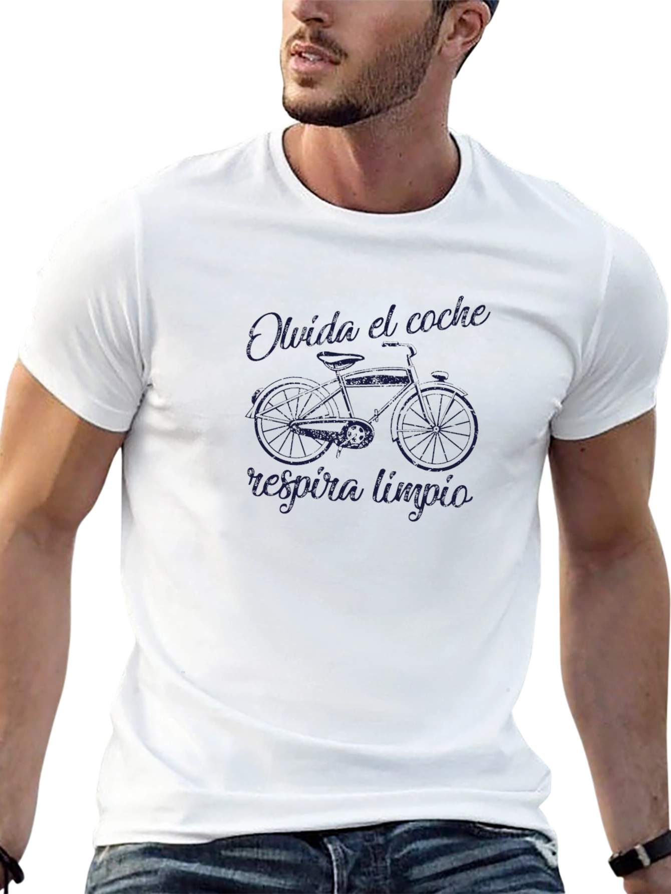 Olvidate Del Coche Mens Tee