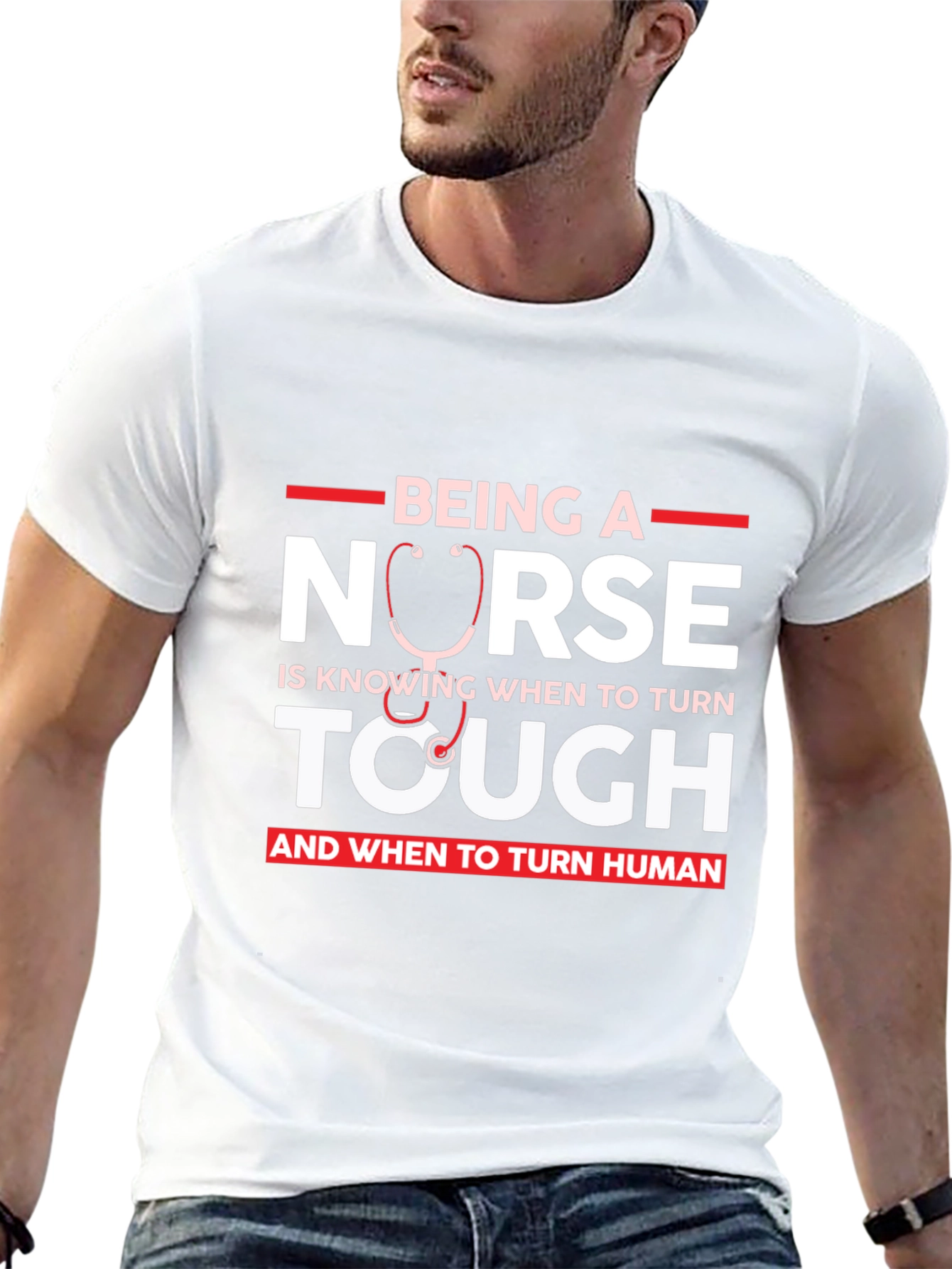Nurse Tough & Human T-Shirt