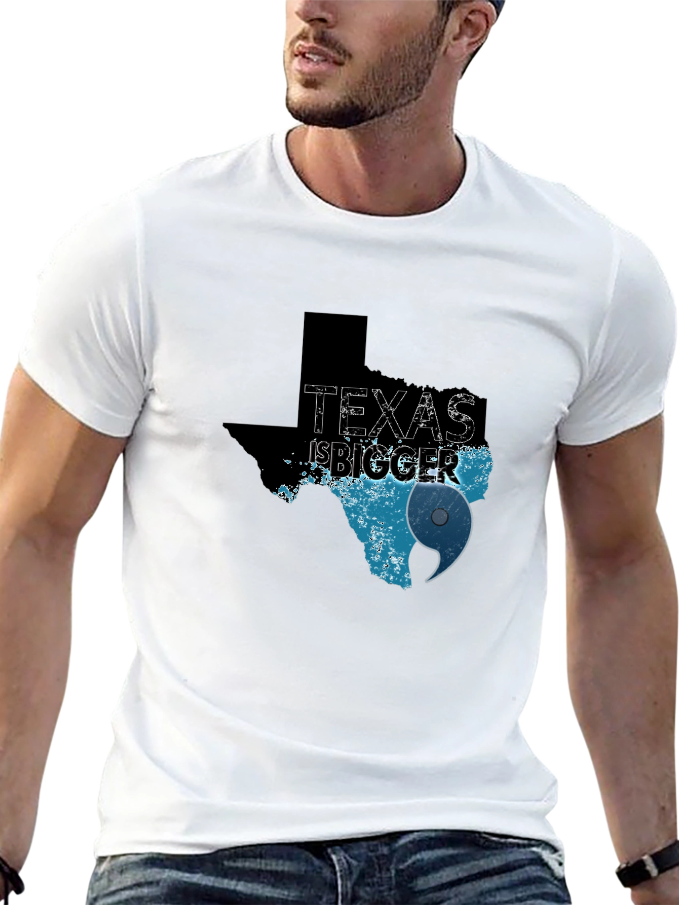 Texas Pride Black Graphic Tee