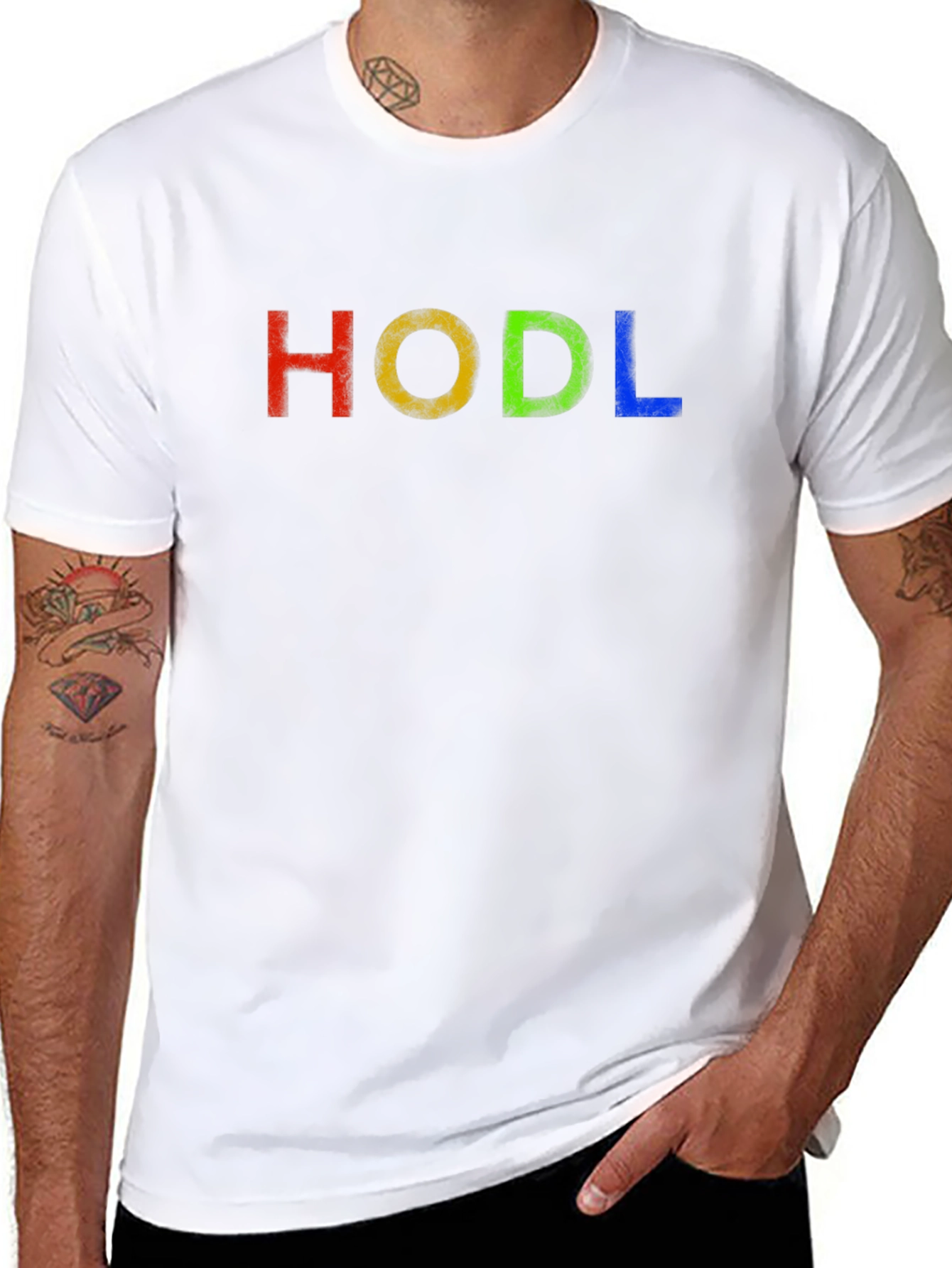HODL Crypto T-Shirt - Bitcoin Meme
