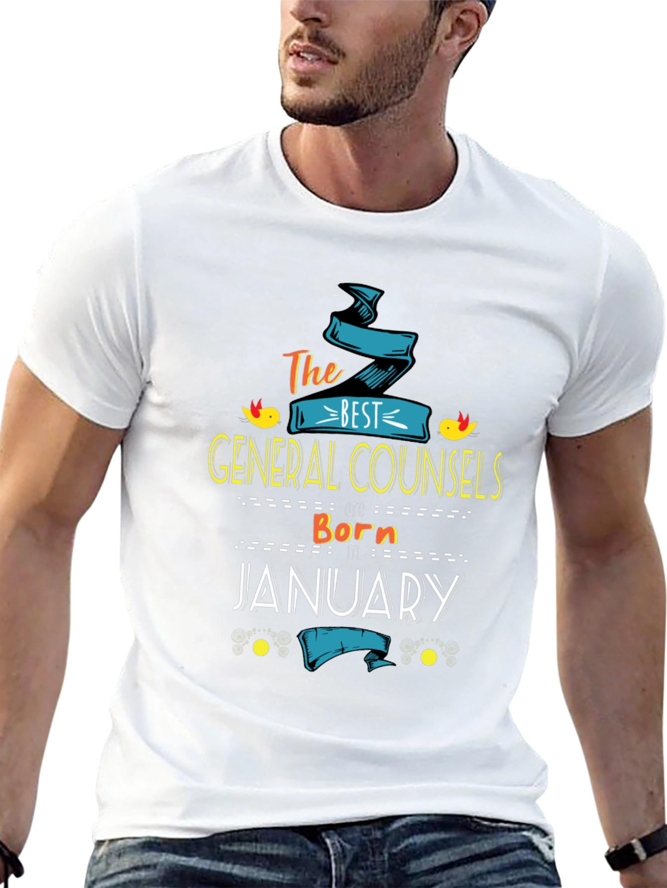 Best General Counsels Born in January T-Shirt