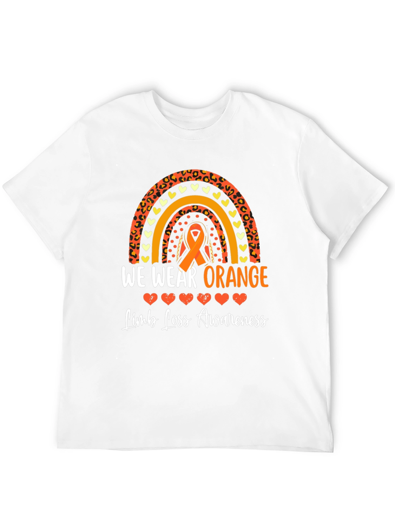 We Wear Orange Limb Loss Awareness T-Shirt