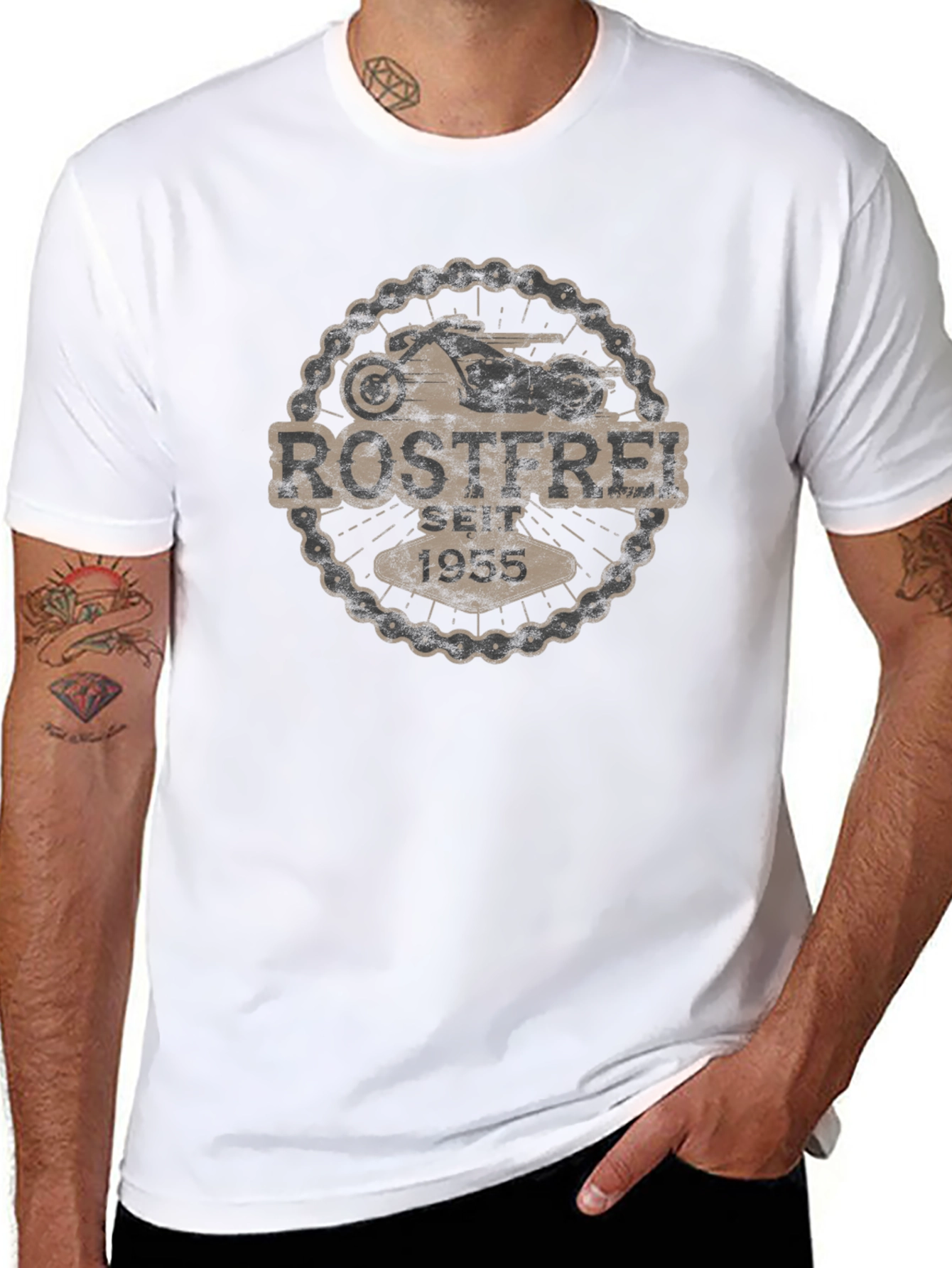 Rostfrei Seit 1955 Motorcycle T-Shirt