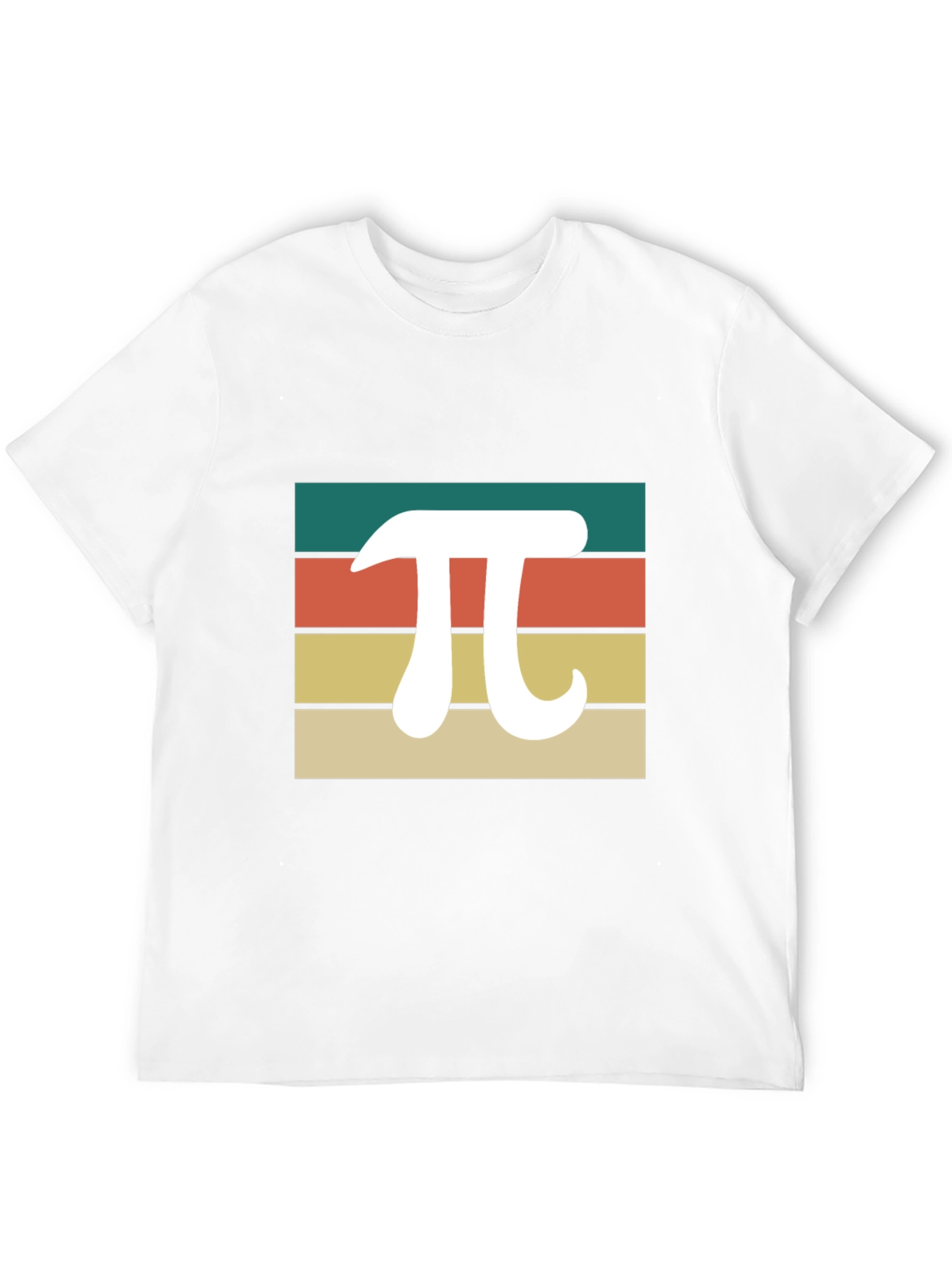 Retro Pi Symbol Graphic Tee - Math Lover T-Shirt
