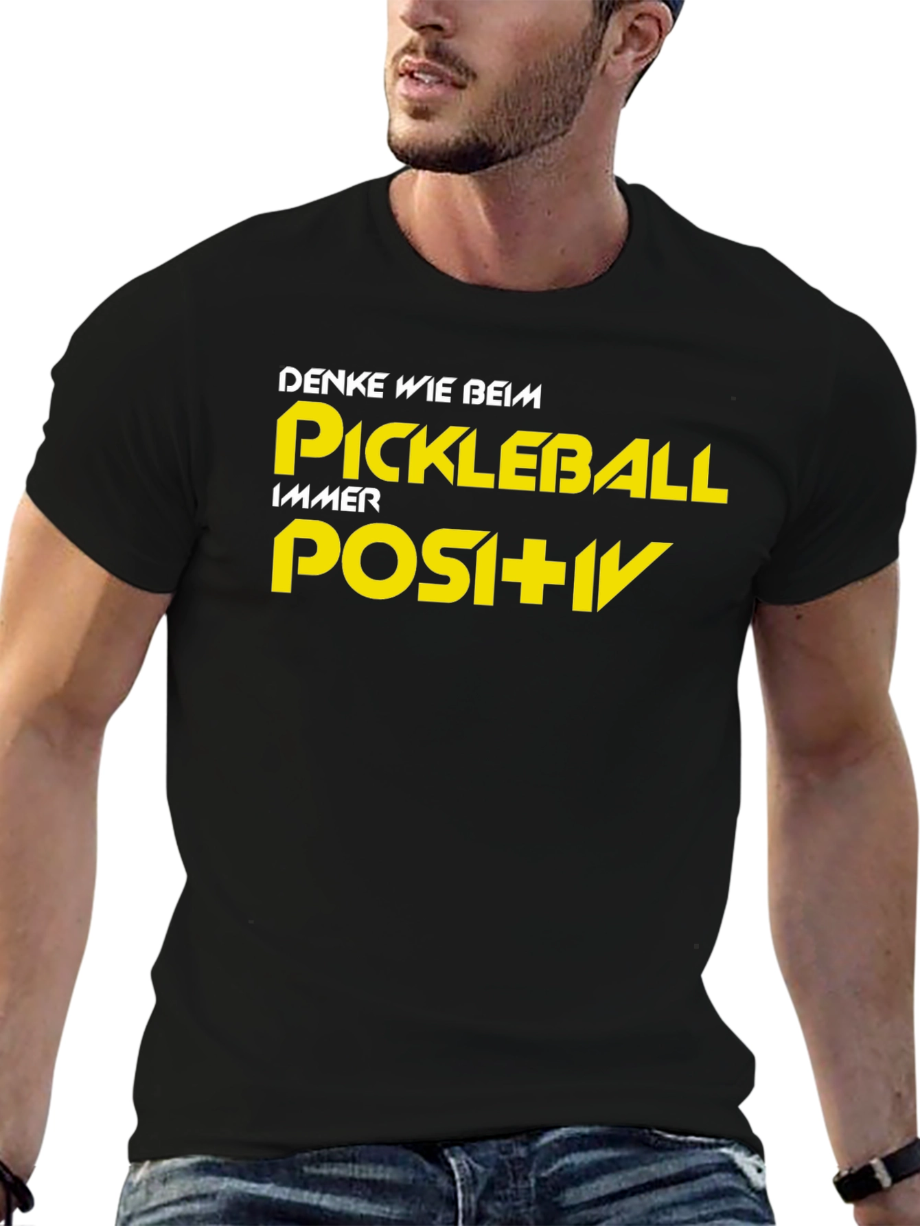 Pickleball Positive German T-Shirt
