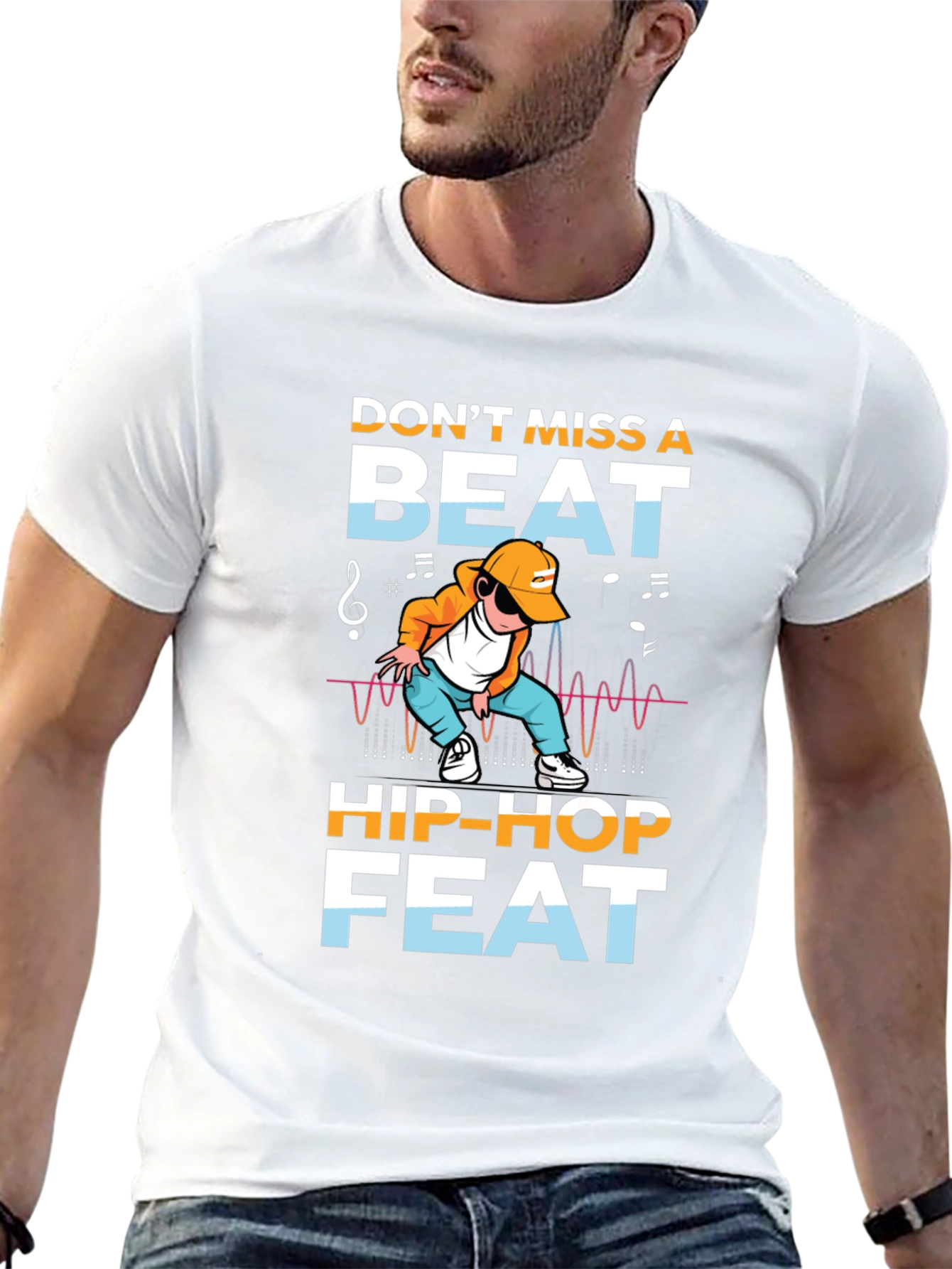 Dont Miss A Beat Hip-Hop Feat Graphic Tee