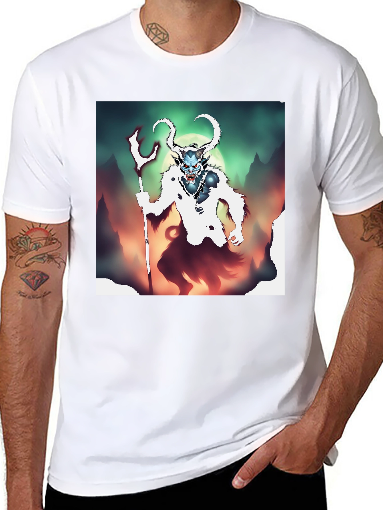 Krampus Graphic Tee - Dark & Festive