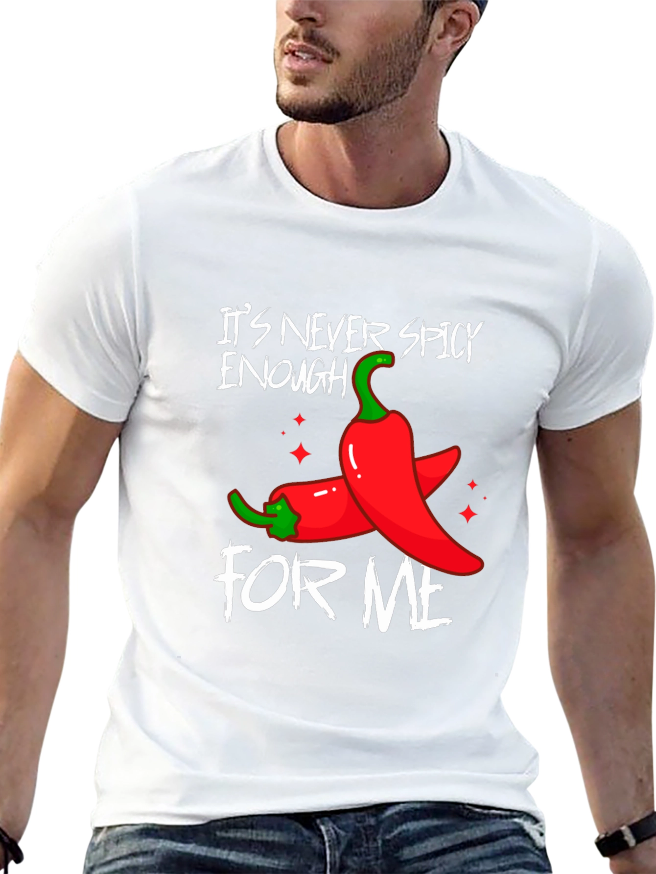 Spicy Food Lover T-Shirt - Its Never Spicy Enough