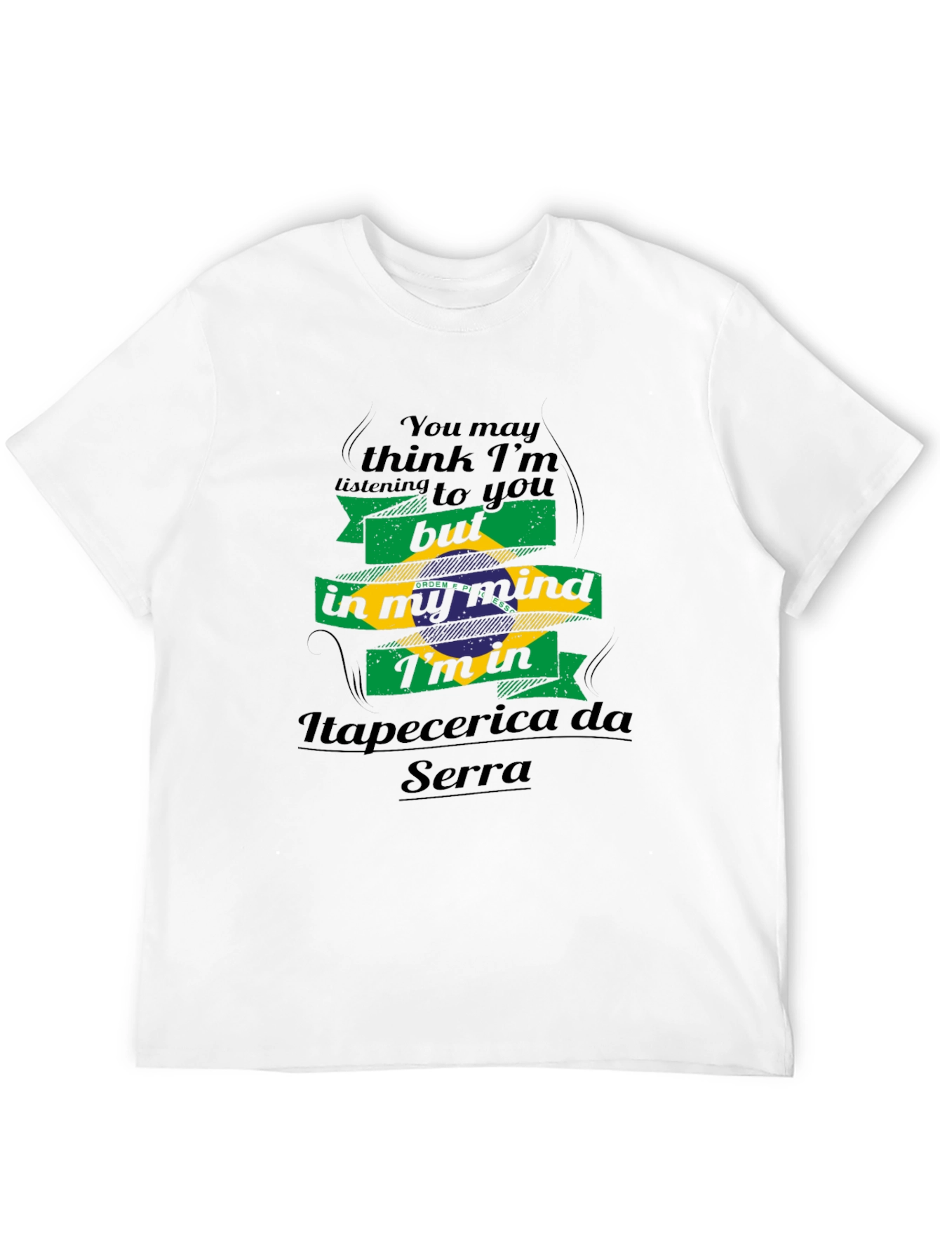 Itaperica da Serra Brazil Mind T-Shirt