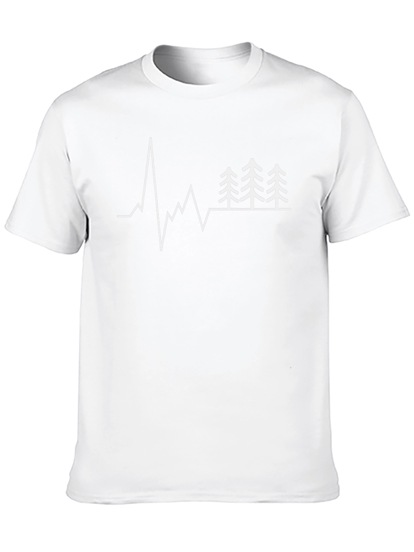 Mountain Heartbeat T-Shirt - Nature Lovers Tee