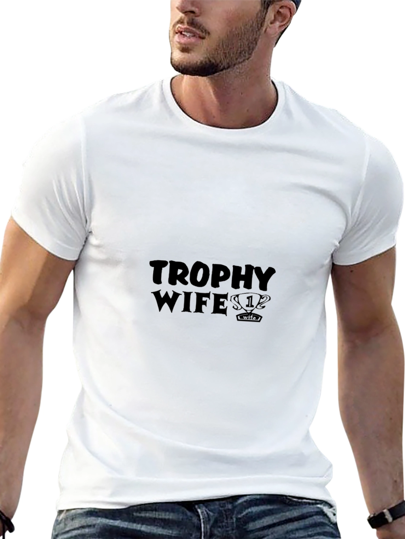Trophy Wife T-Shirt - Black