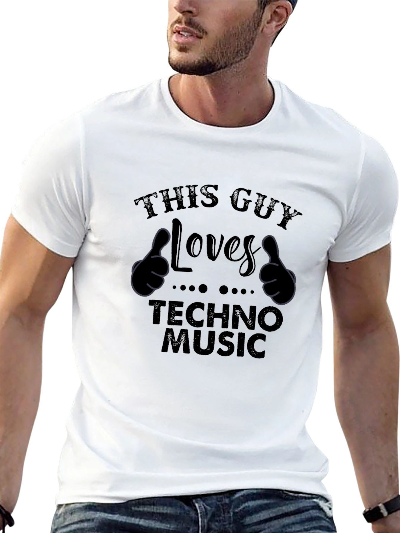 Techno Music Lover T-Shirt - Funny Graphic Tee