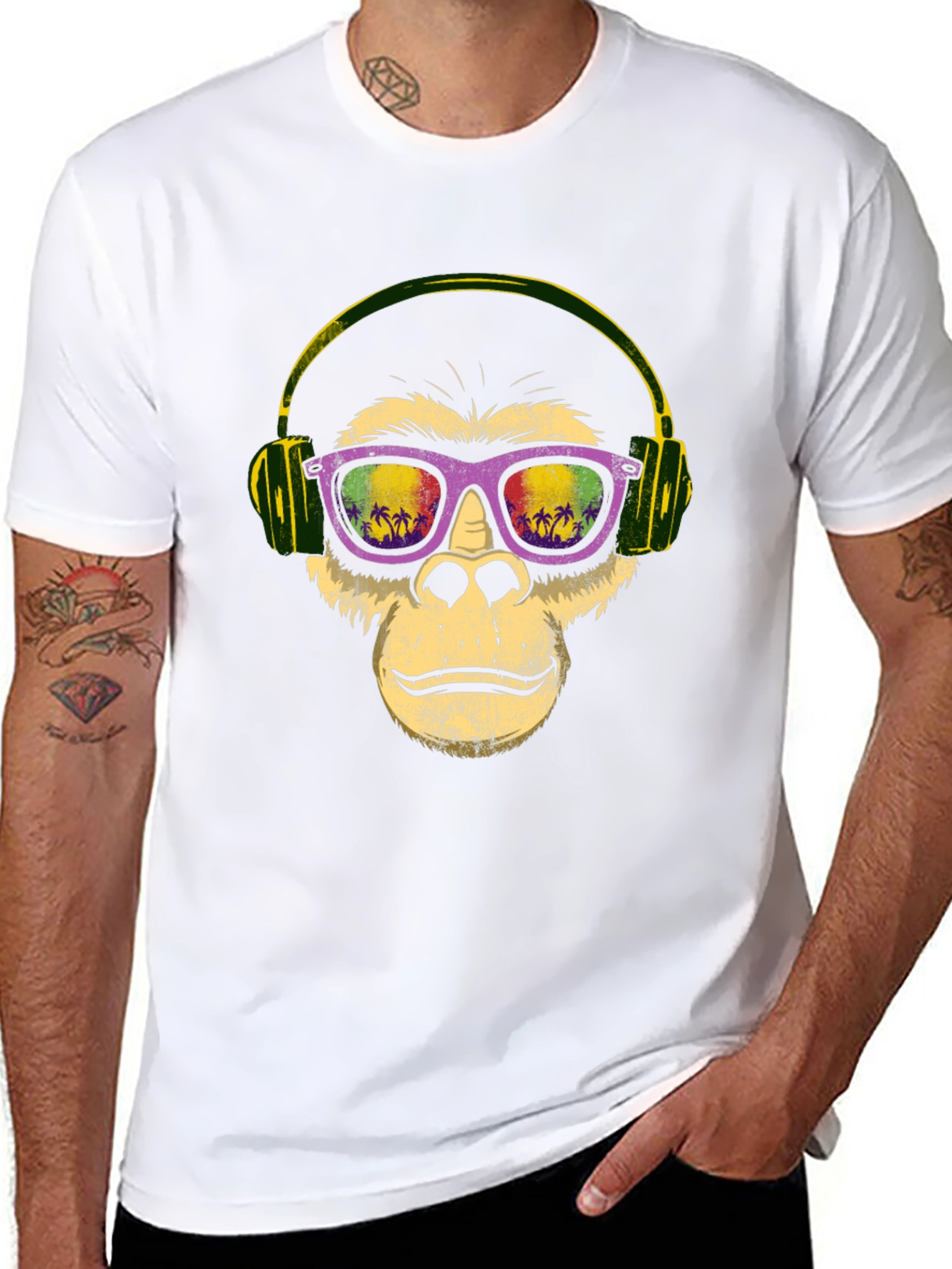 Cool Monkey Graphic Tee