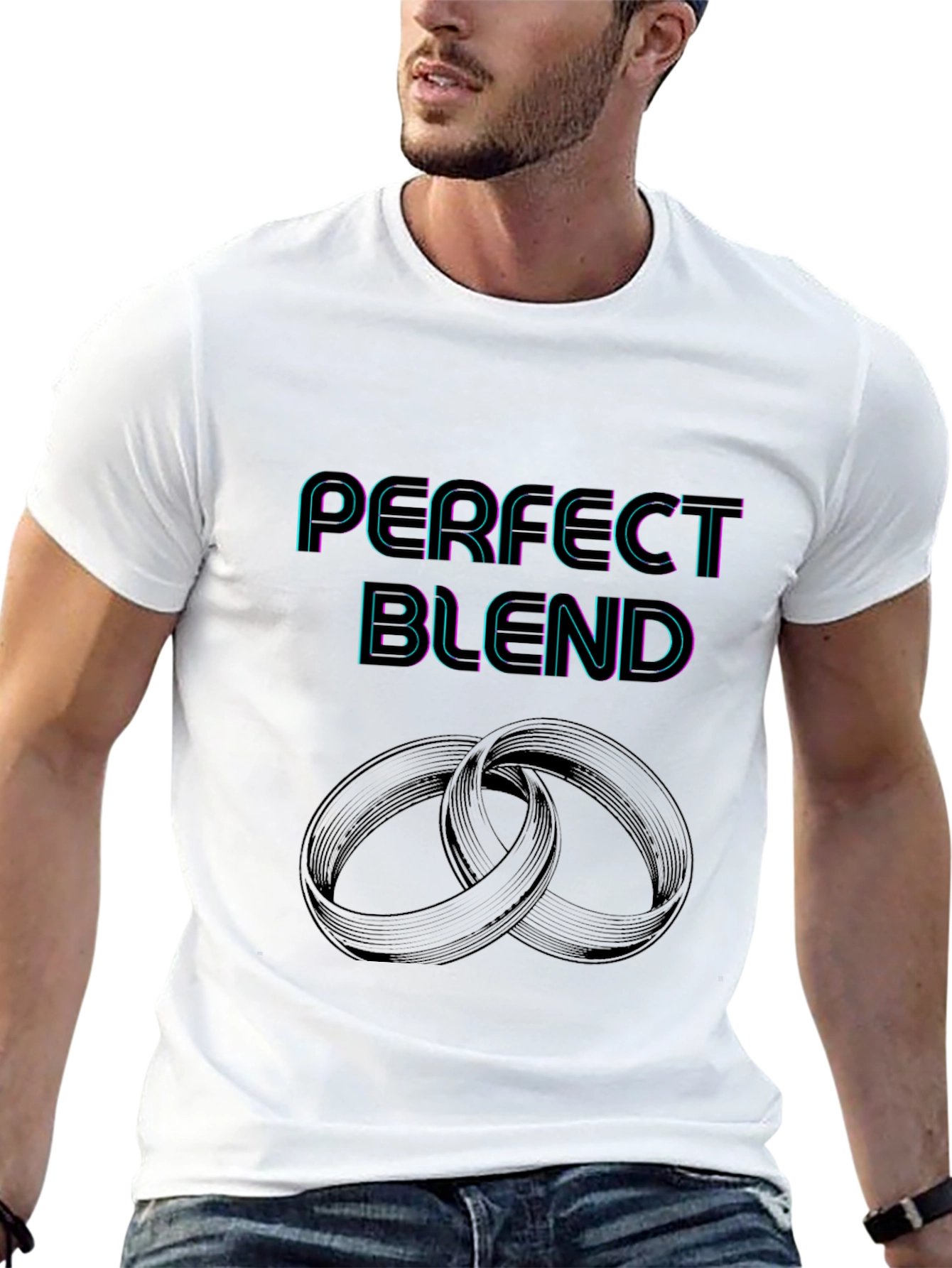Perfect Blend Wedding Rings T-Shirt